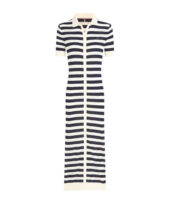 Striped Polo Dress