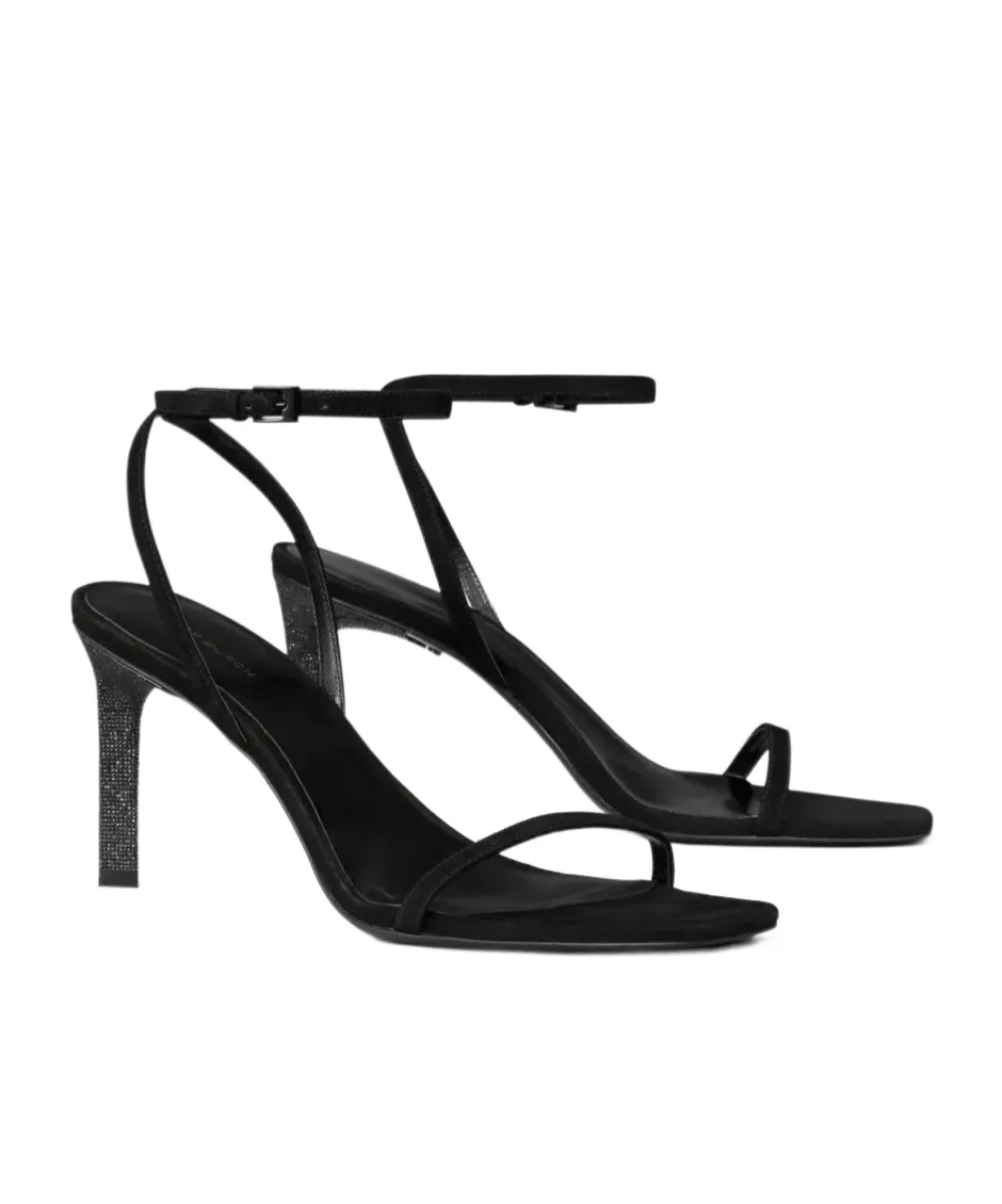 90Mm Pavé Heeled Sandals