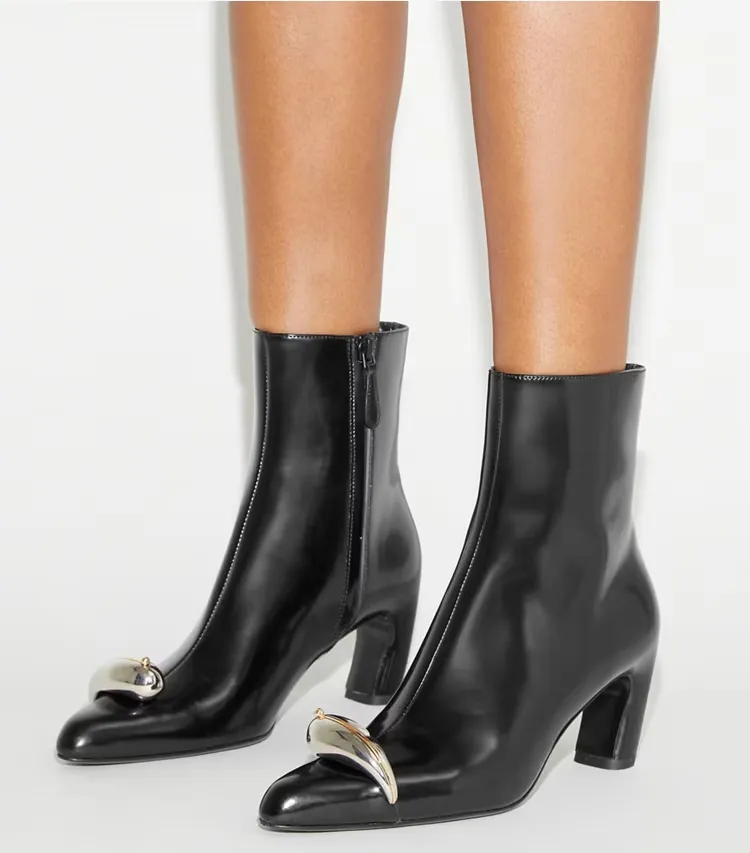 65Mm Pierced Xl Ankle Boot