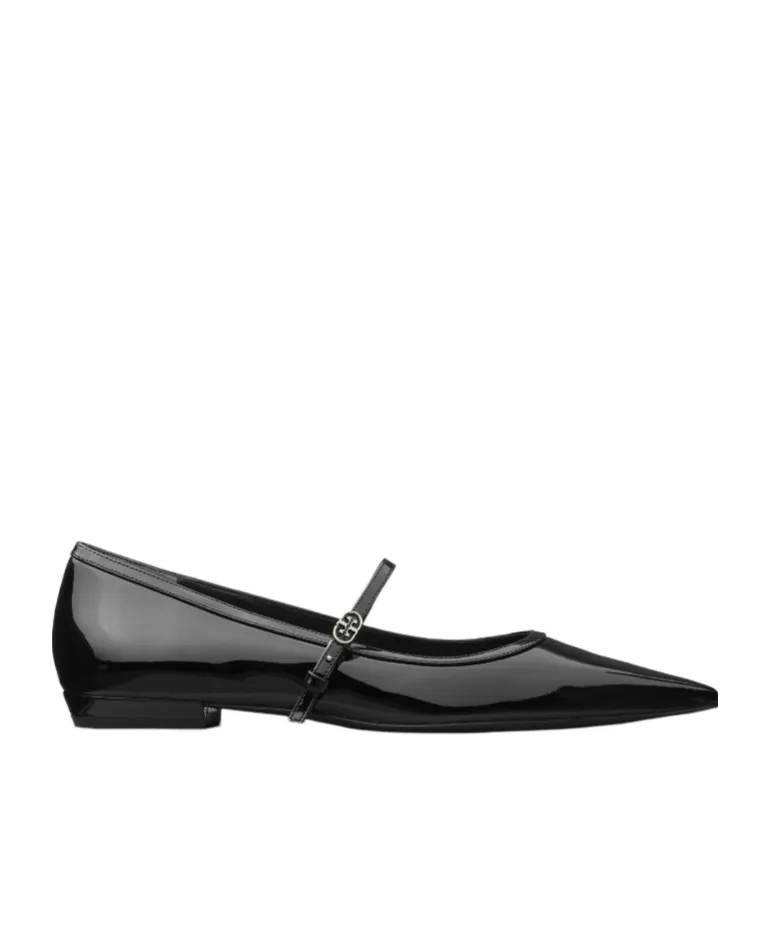 Double T Logo Buckle Mary Janes