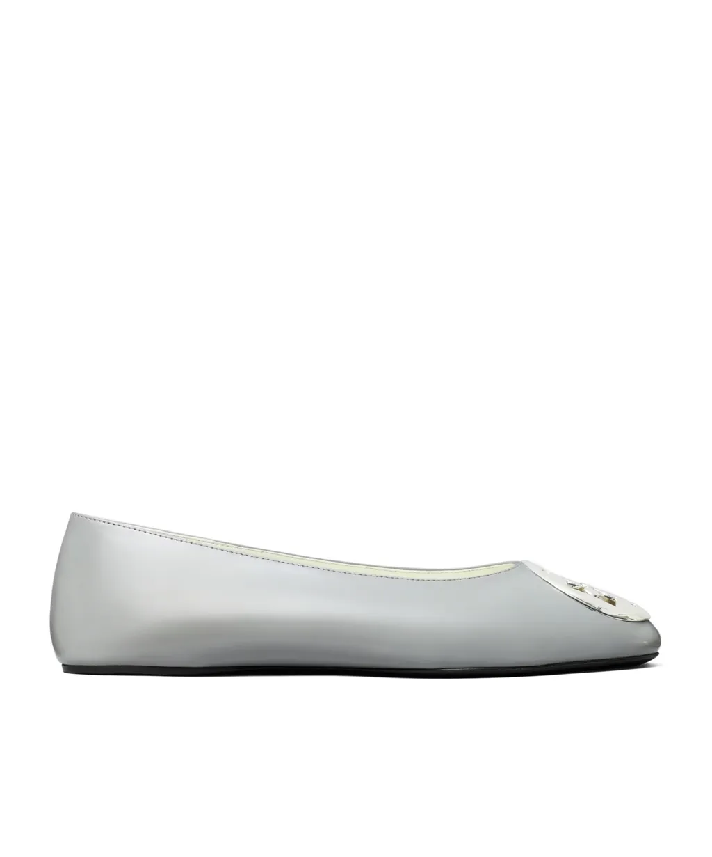Reva Logo-Plaque Ballet Flats