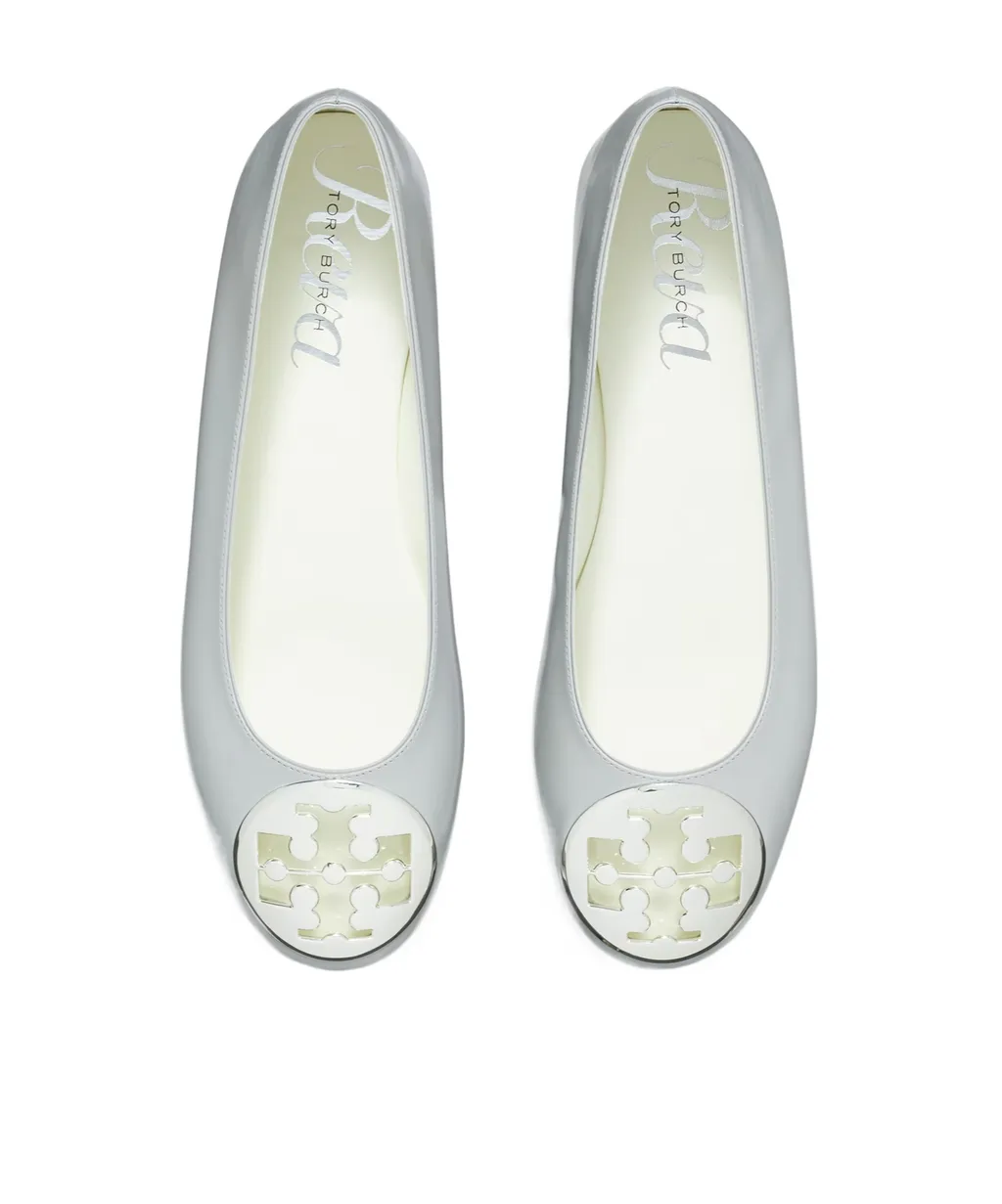 Reva Logo-Plaque Ballet Flats