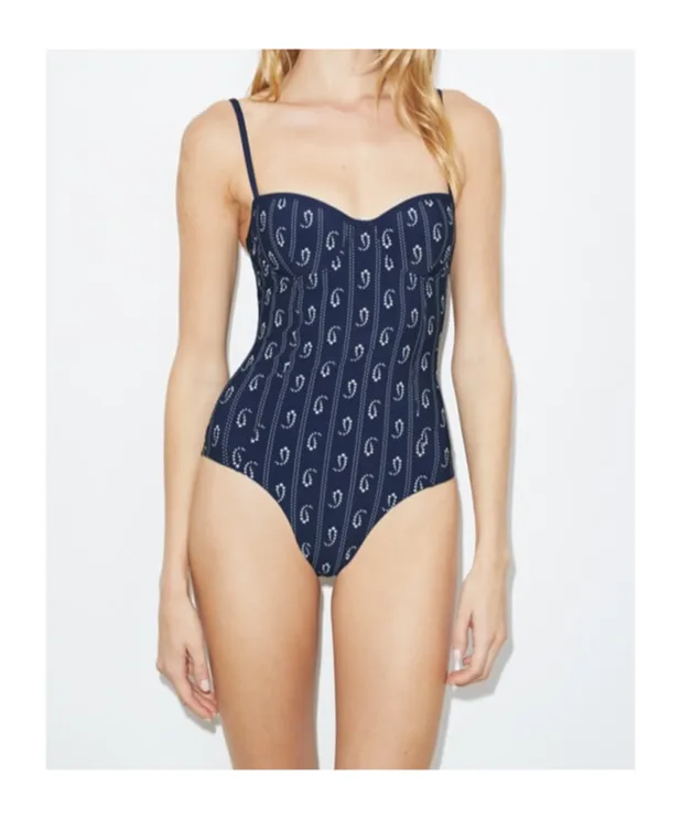 Printed Underwire Swimsuit