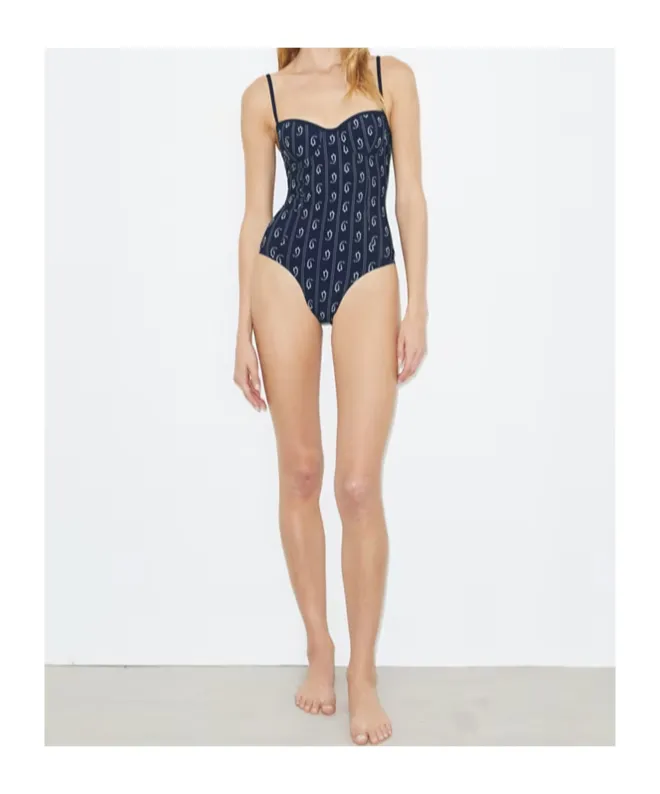Printed Underwire Swimsuit