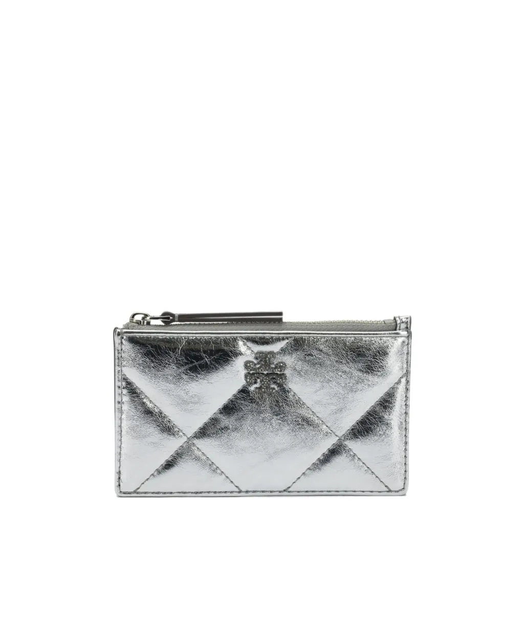 Quilted Zipped Cardholder