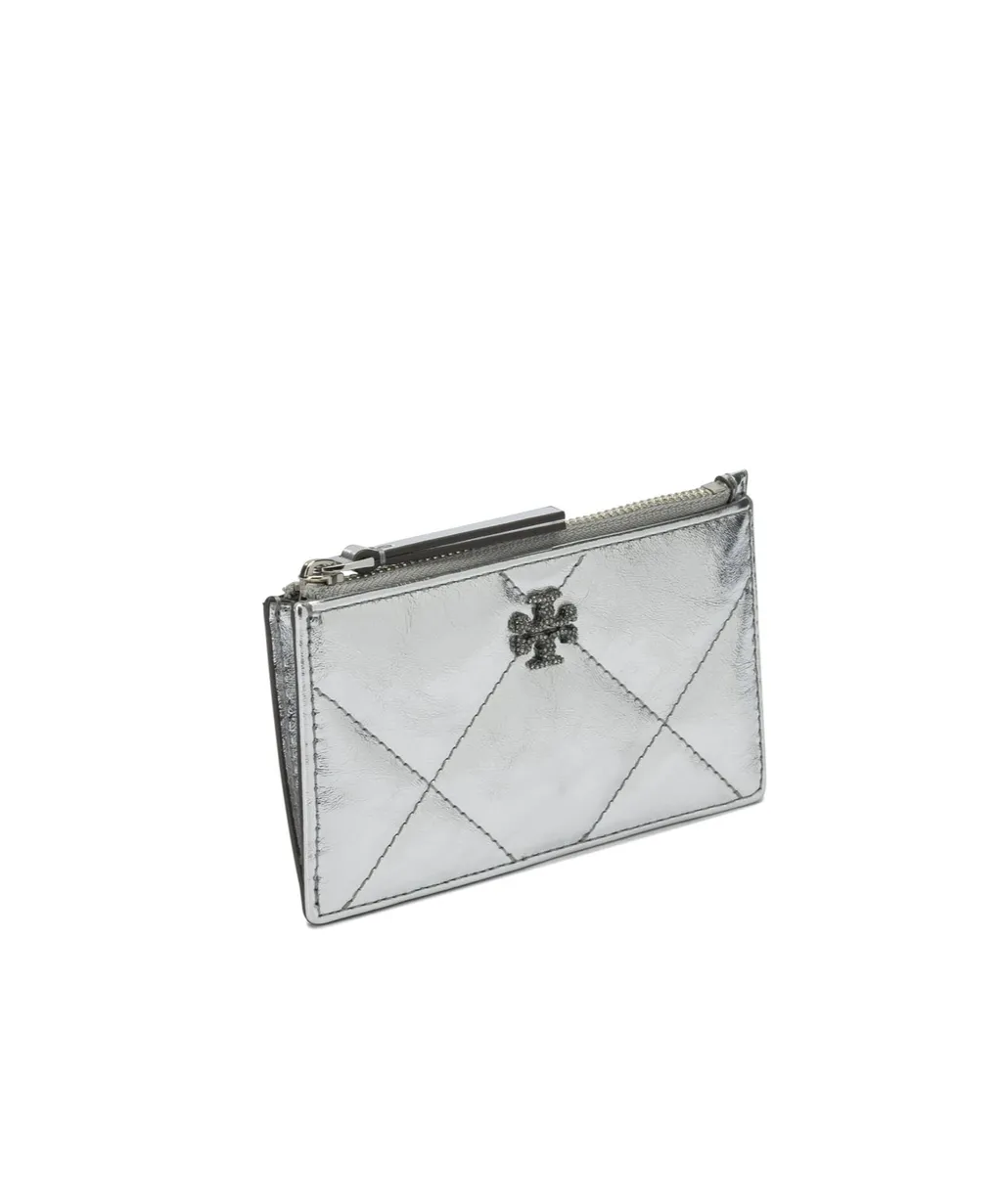 Quilted Zipped Cardholder