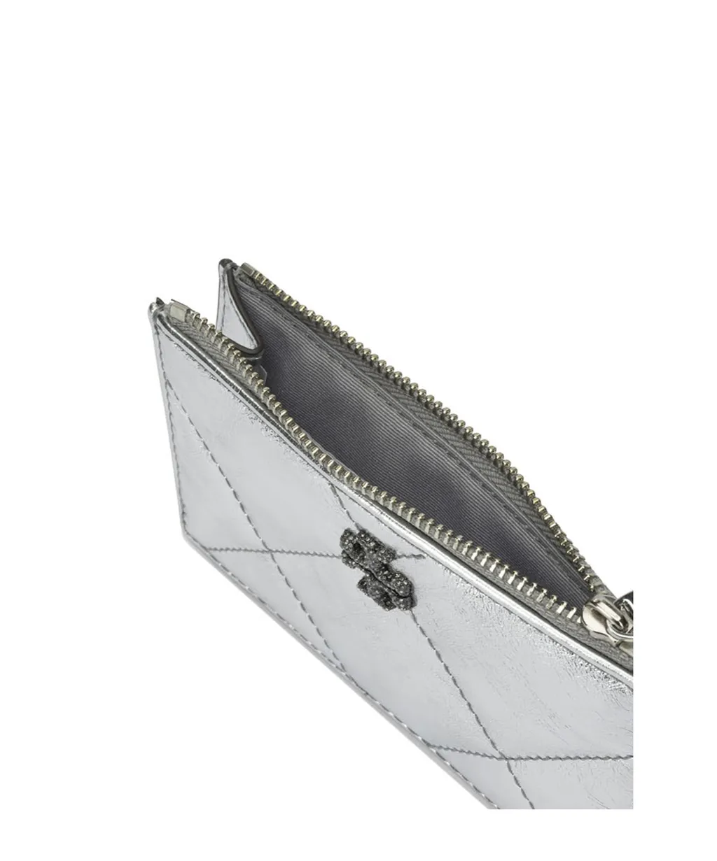 Quilted Zipped Cardholder