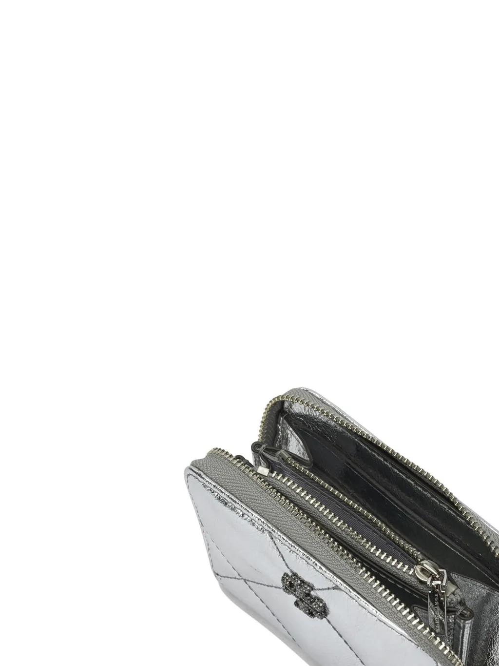 Quilted Zipped Card Holder