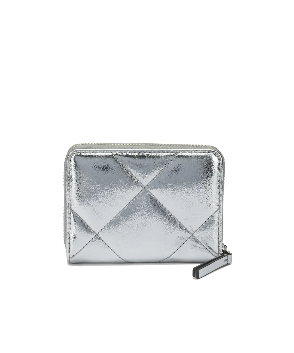 Quilted Zipped Card Holder