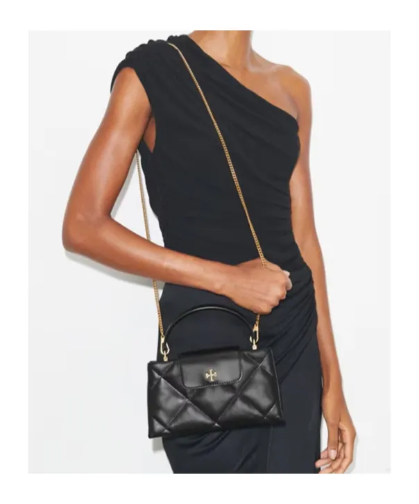 Kira Diamond Quilt Top Handle Bag