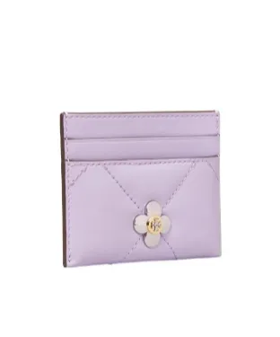 Kira Diamond Quilt Clover Card Case