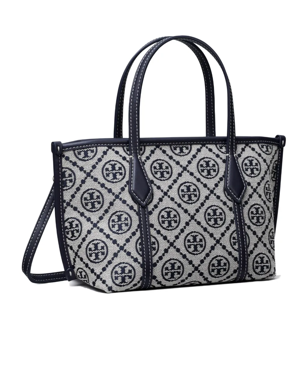 T Monogram Mini Perry Tote Bag