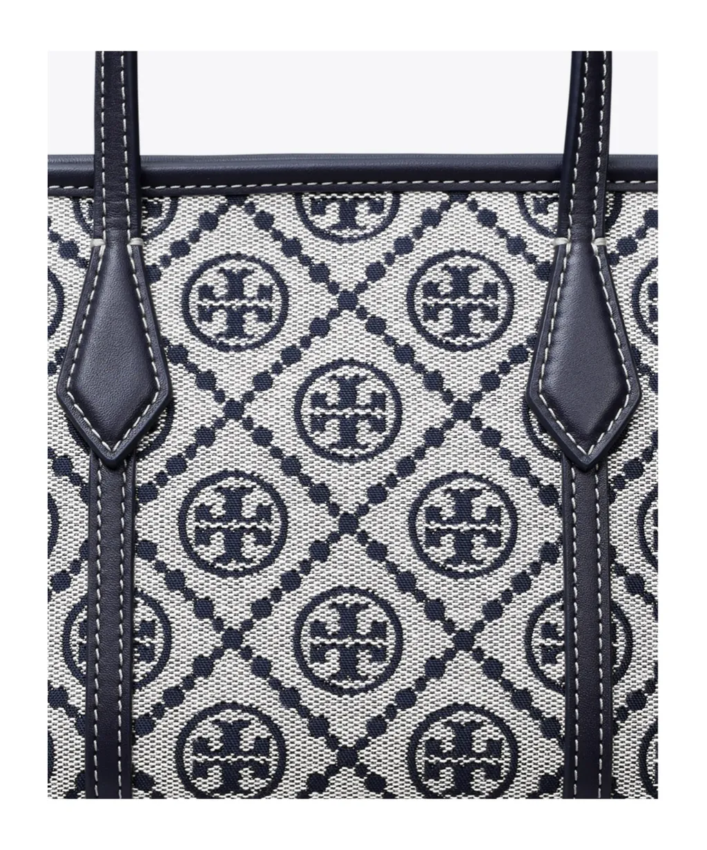 T Monogram Mini Perry Tote Bag