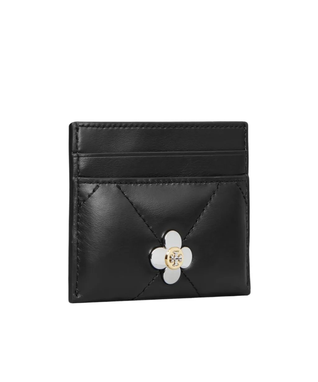 Kira Quilted Clover Card Holder