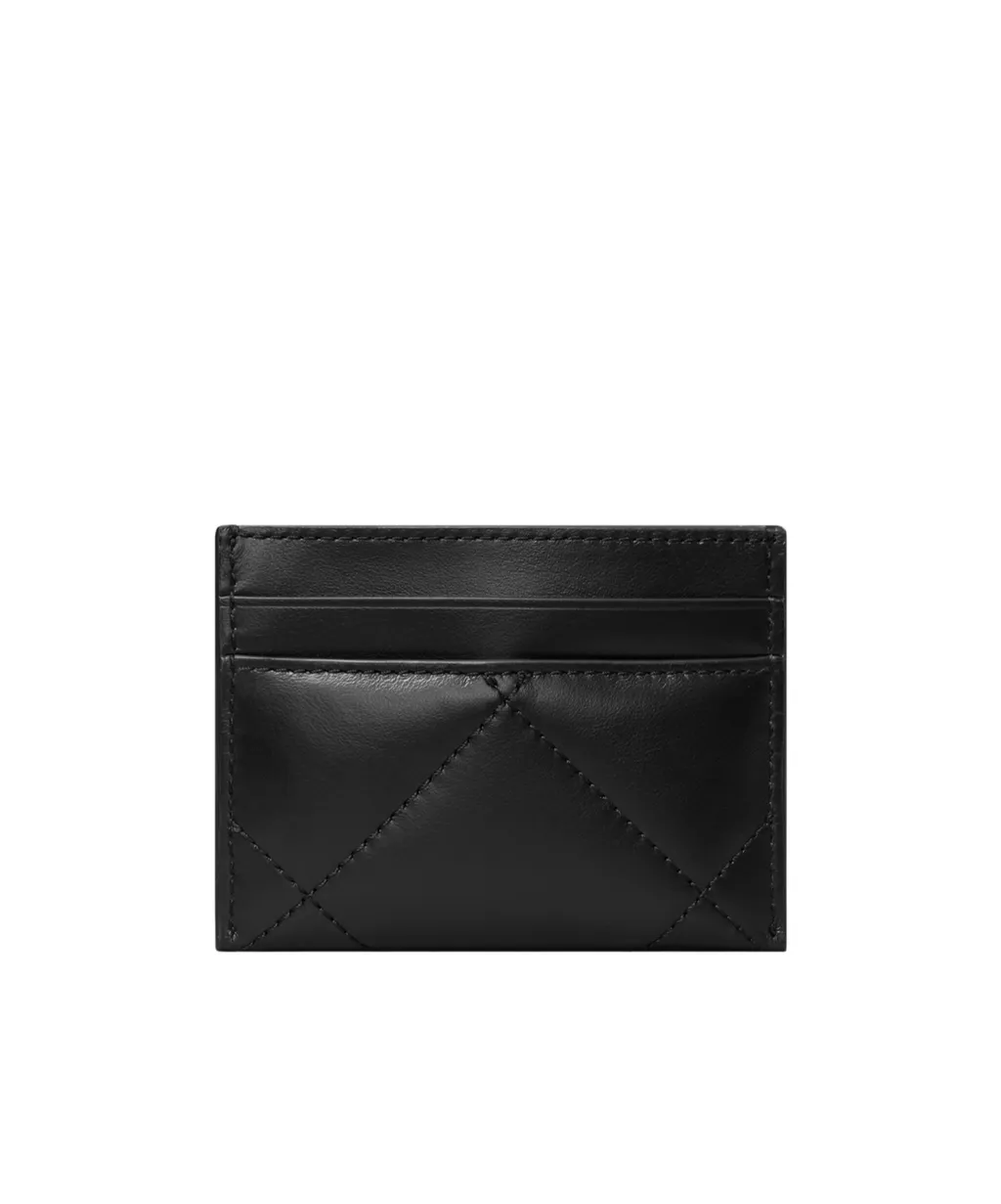 Kira Quilted Clover Card Holder