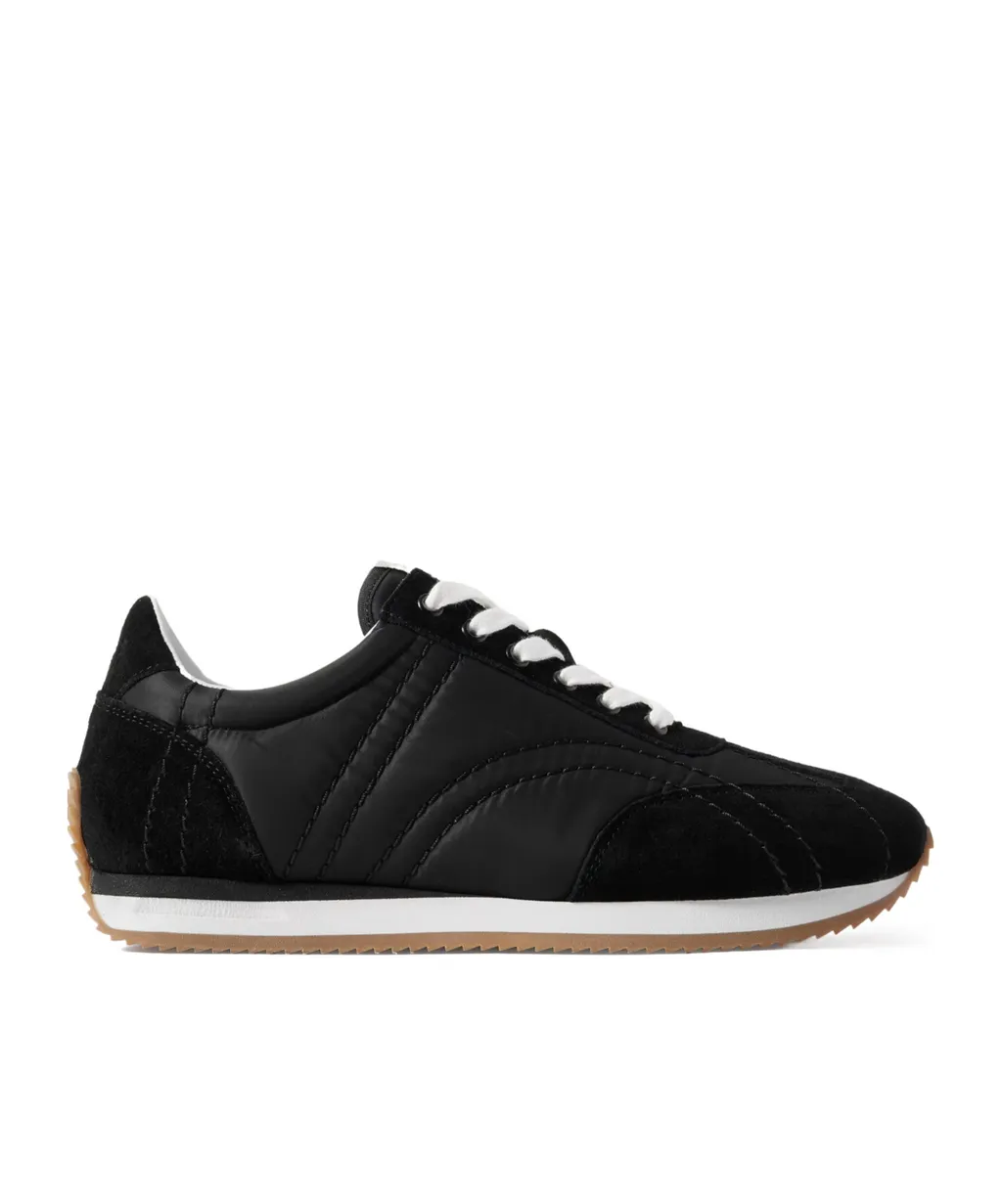 Padded Lace-Up Sneakers