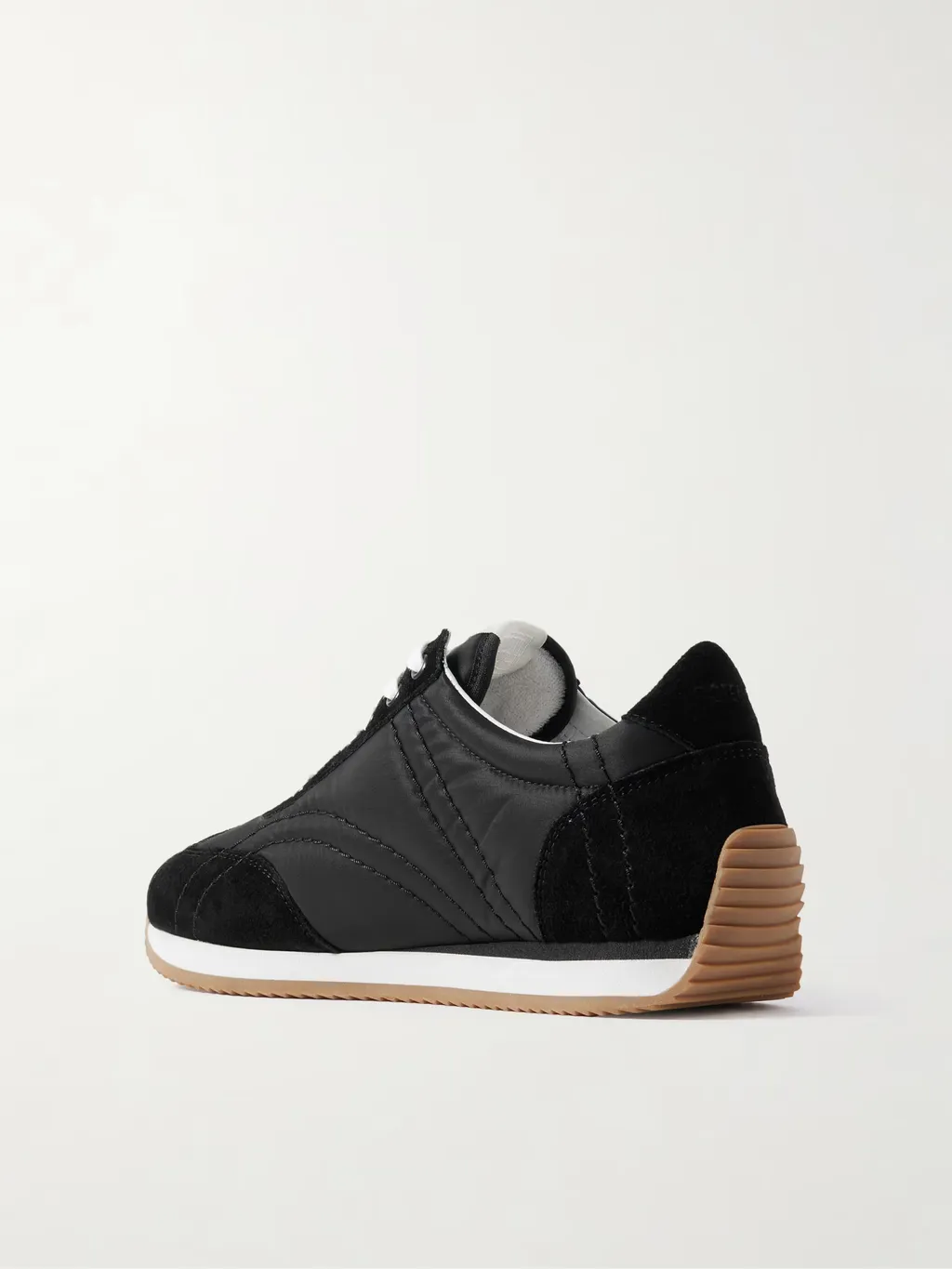 Padded Lace-Up Sneakers