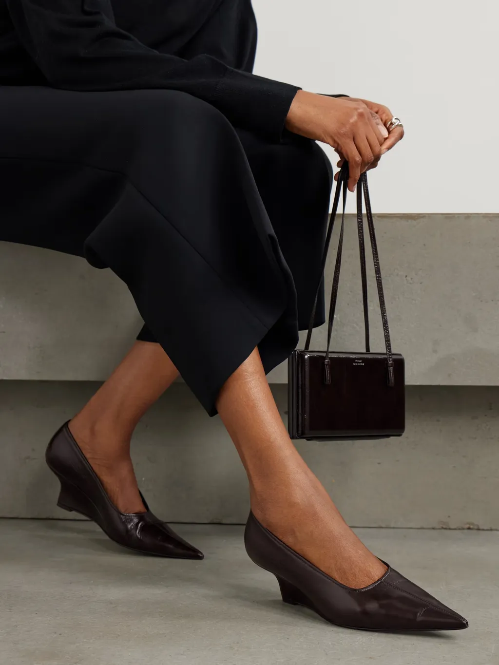 60Mm Sharp Wedge Pumps