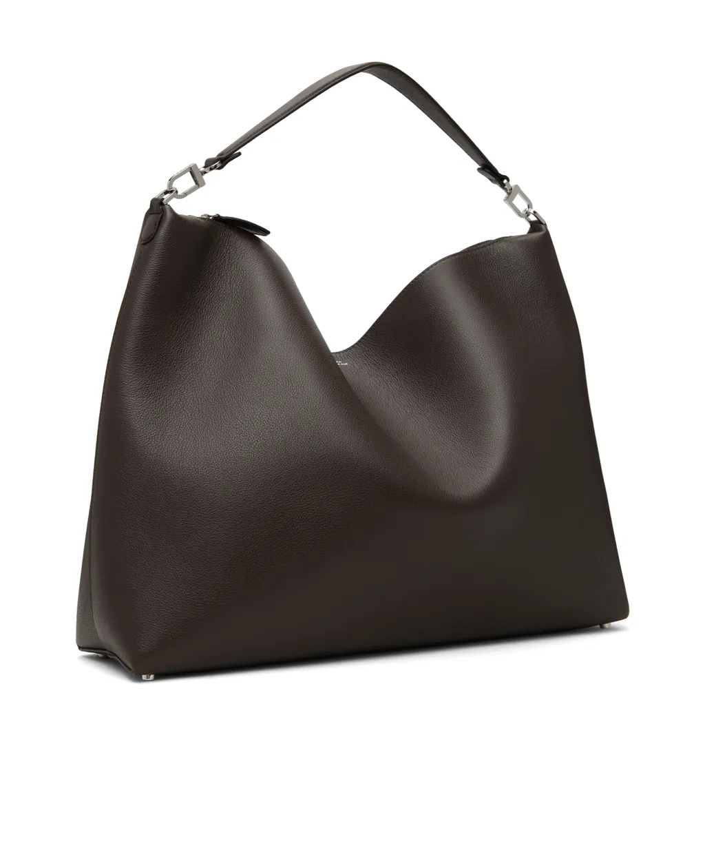 Grain Leather Handbag