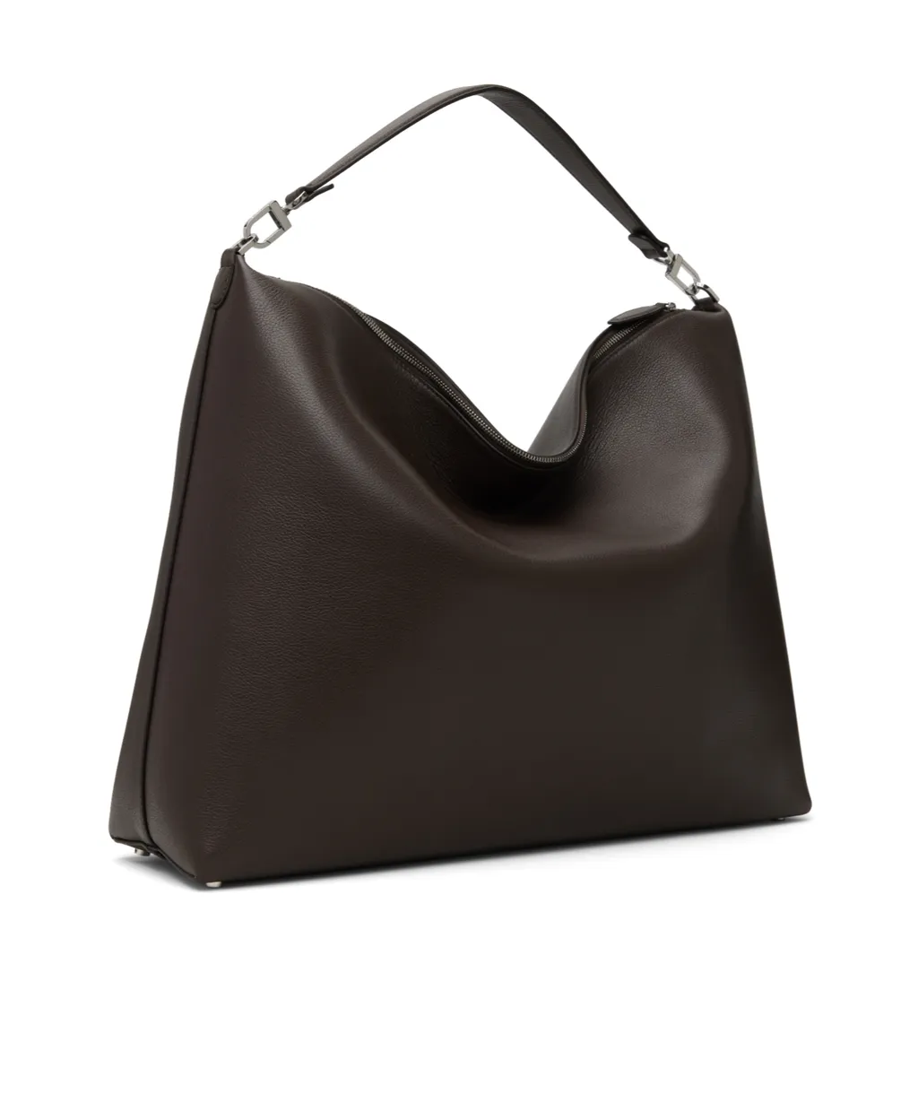 Grain Leather Handbag