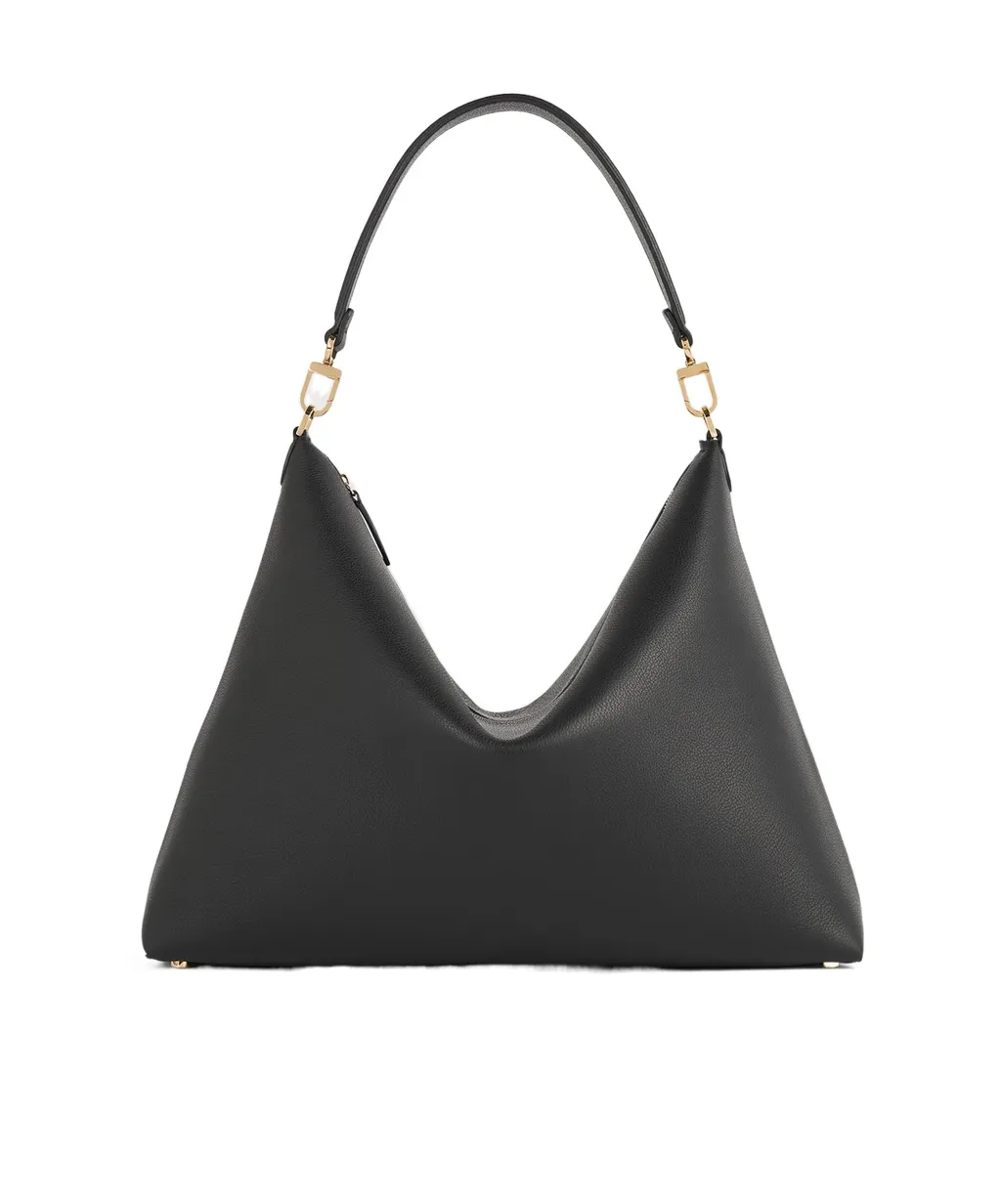 Medium Zippered Shoulder Bag