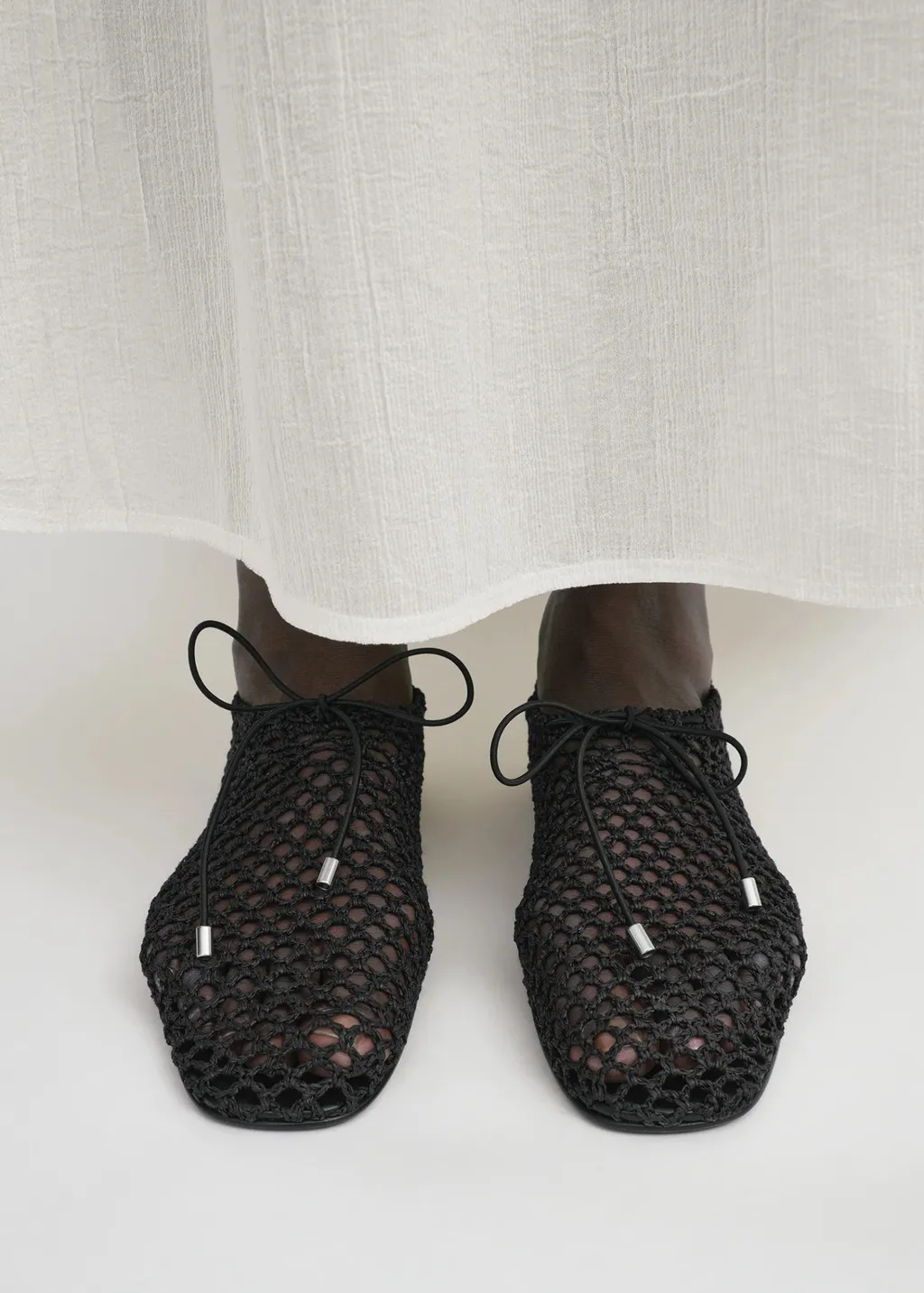 Crocheted Ballet Shoes