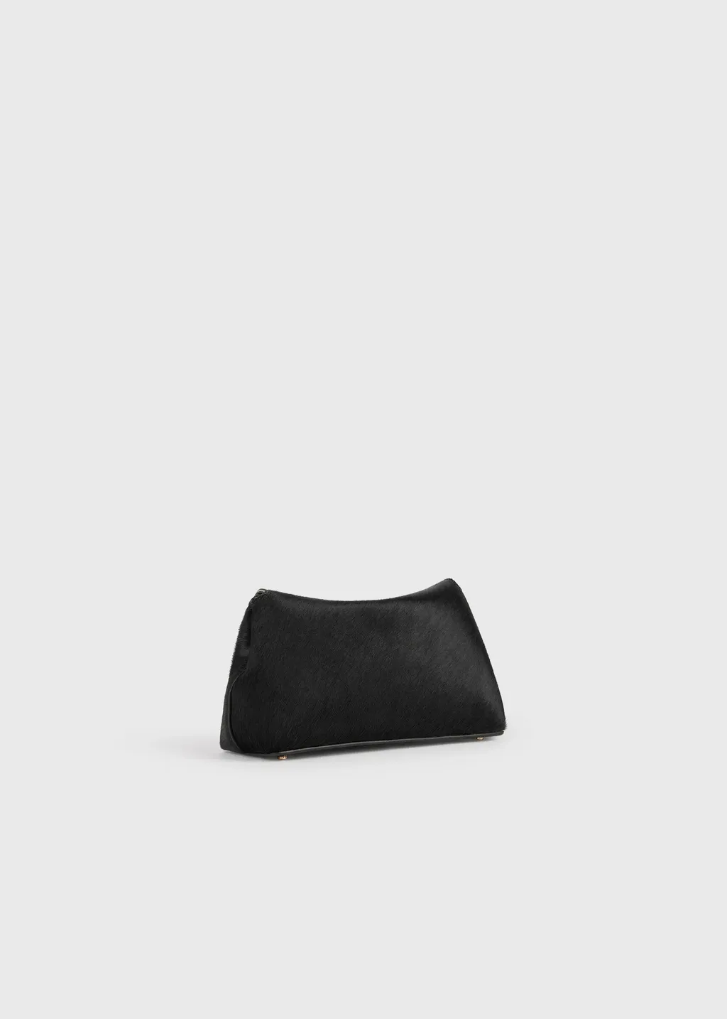 Pony Hair T-Lock Clutch