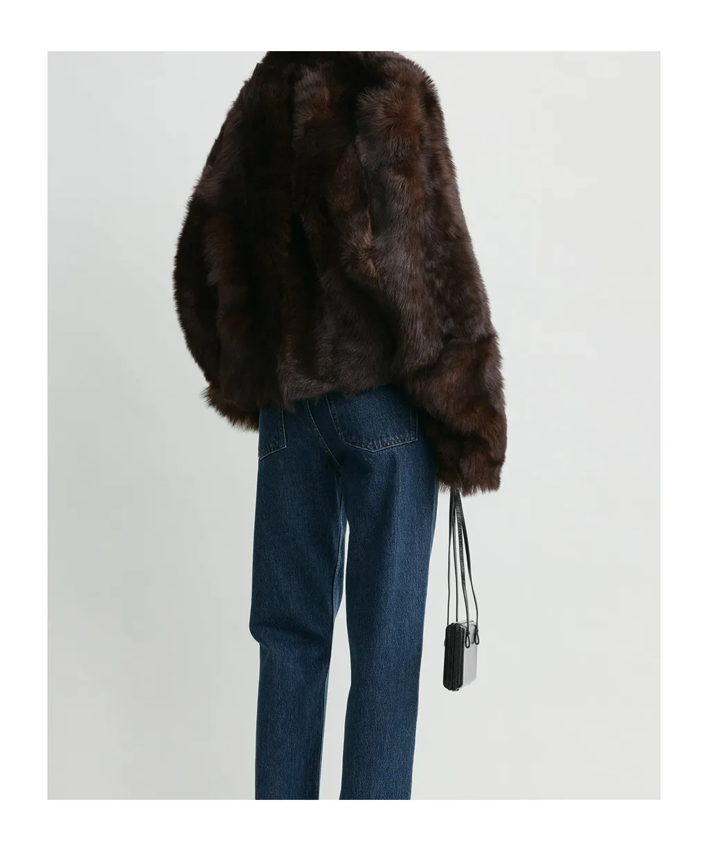 Silky Shearling Jacket