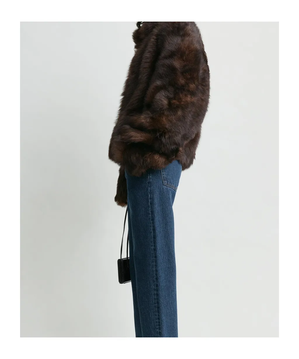 Silky Shearling Jacket