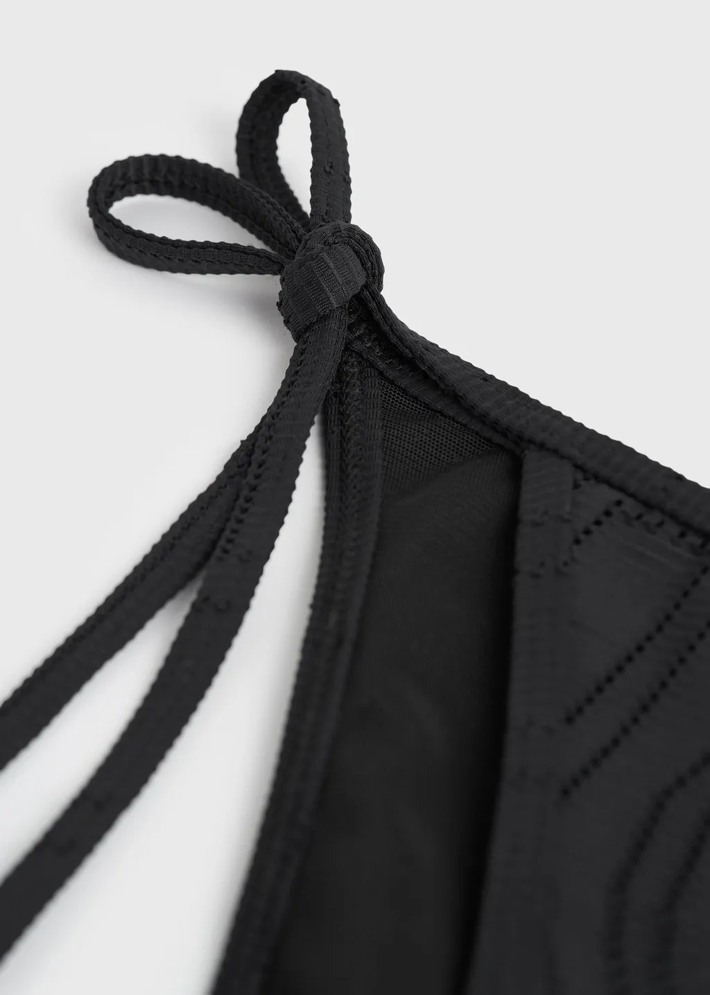 Monogram Pointelle Bikini Bottoms