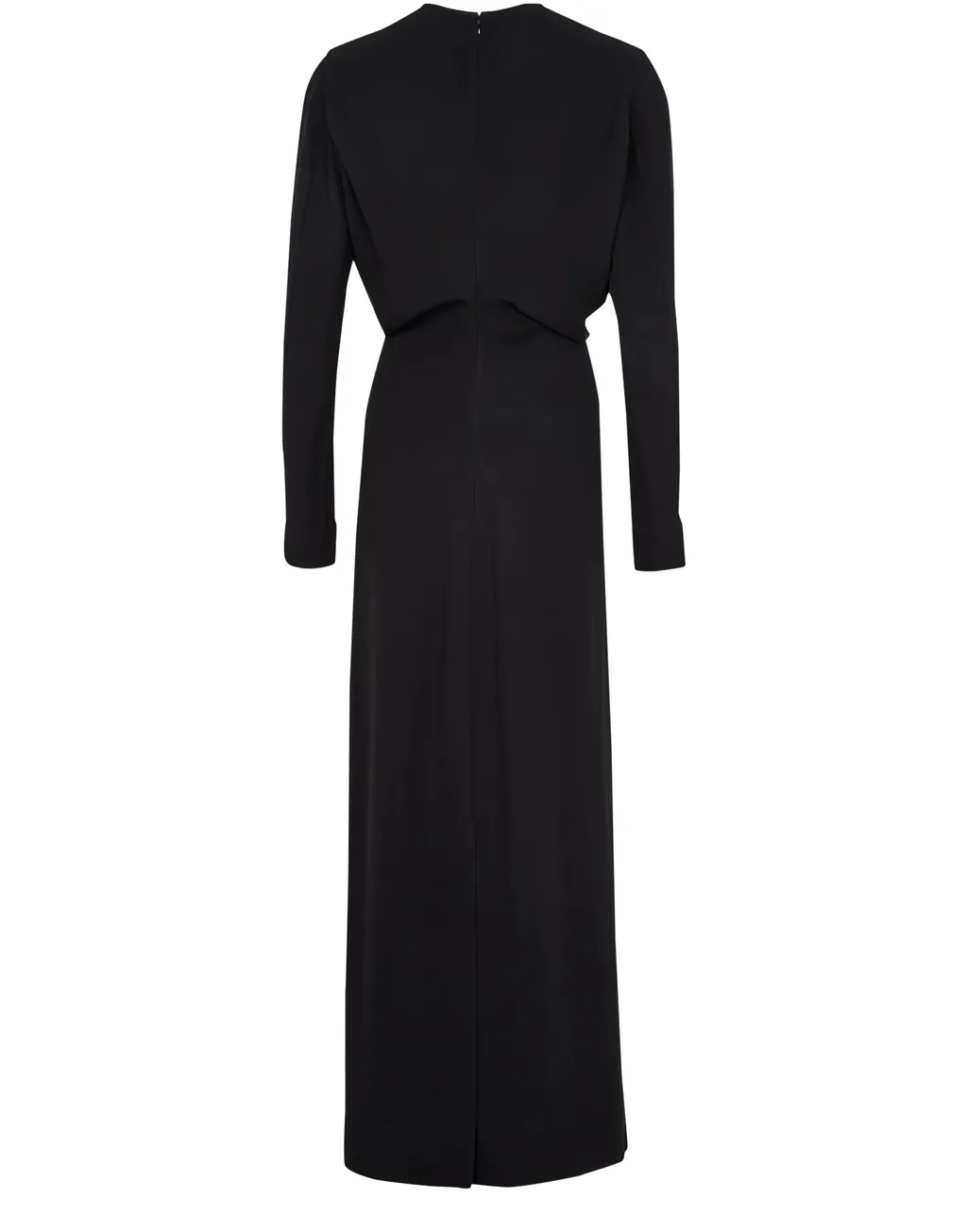 Round Neck Long Sleeve Dress