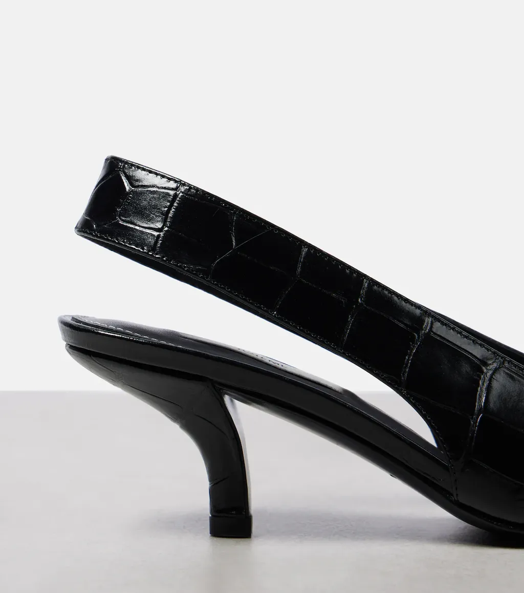 Pointed-Toe High Heels