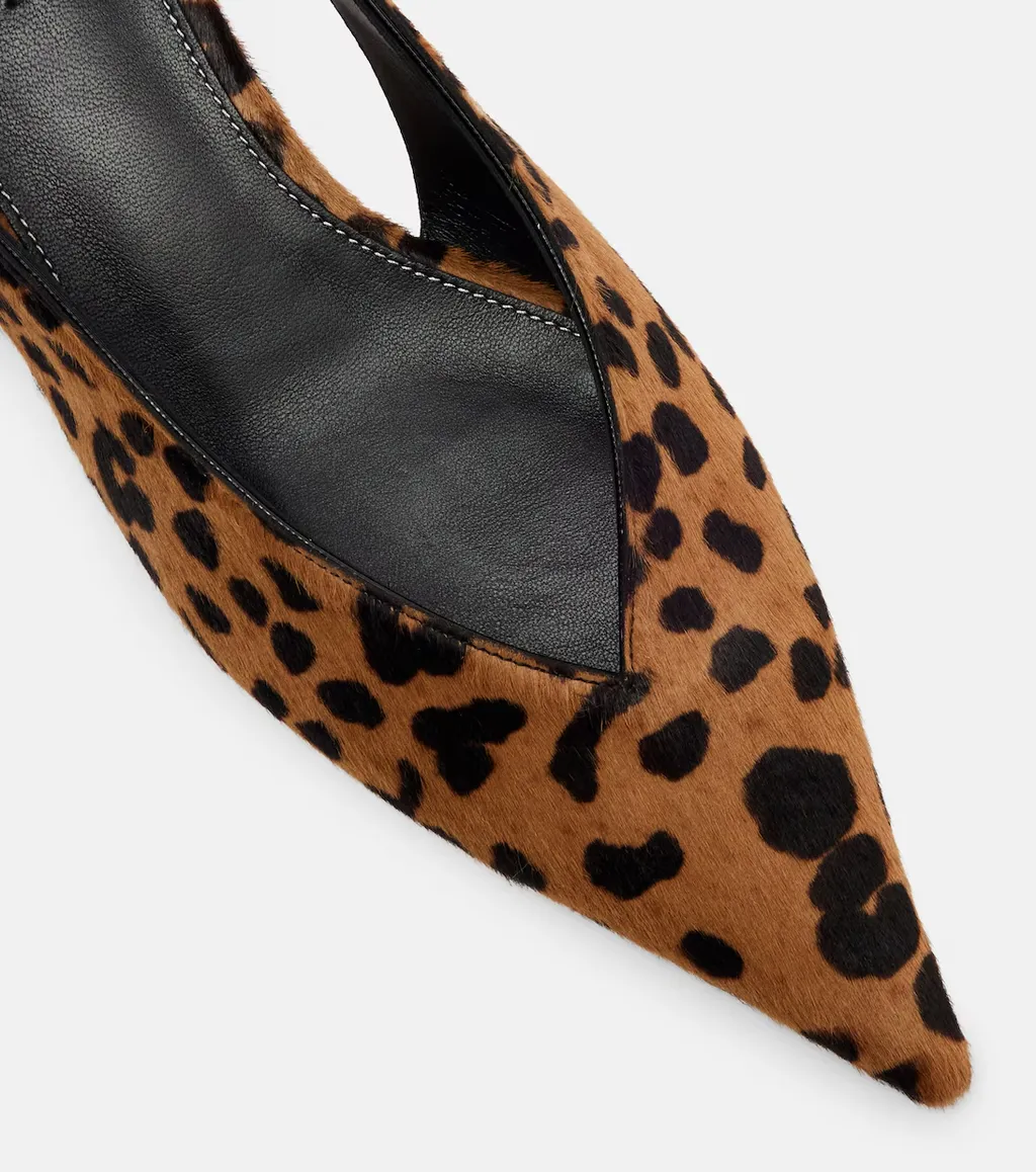 Pointed-Toe Wedge Heels
