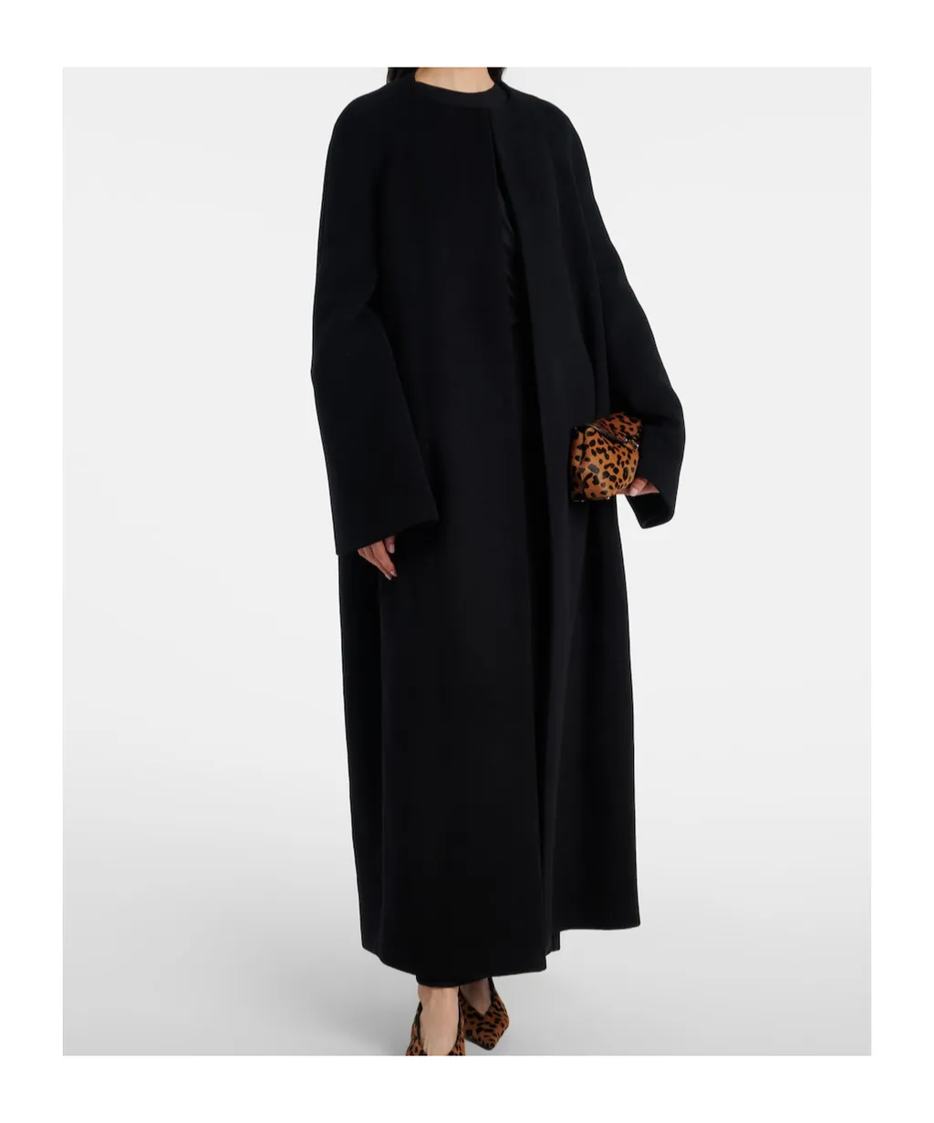 Oversized Wool-Blend Coat