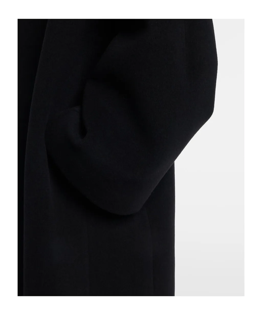 Oversized Wool-Blend Coat