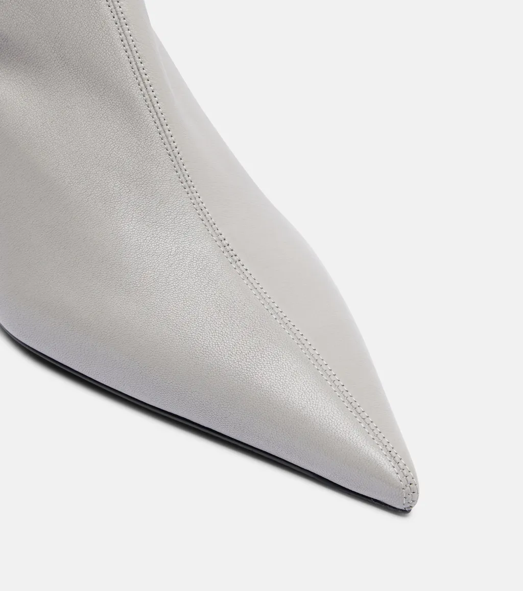 Leather Sock Boots