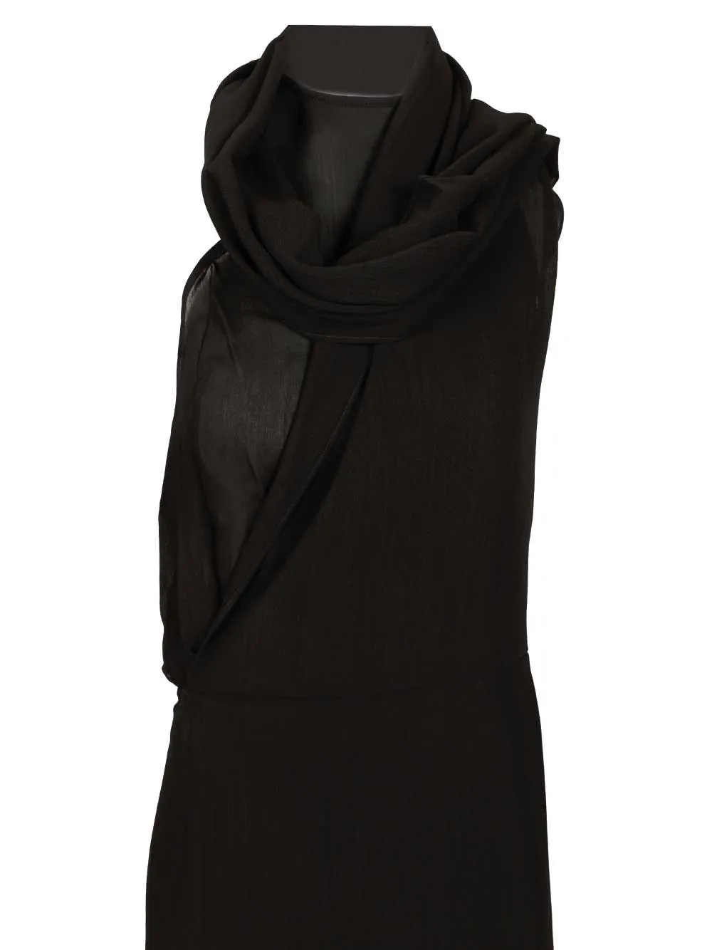 Fringed Scarf Dress