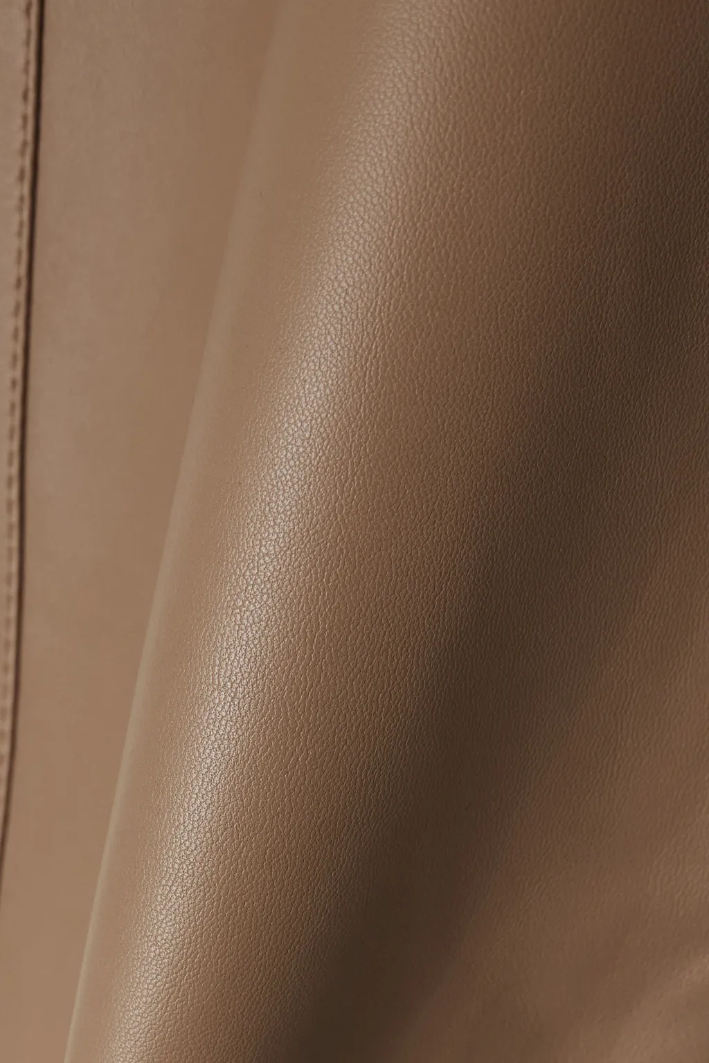 Panelled Flared Leather Trousers