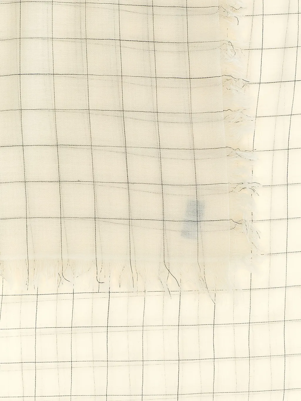 Checked Scarf