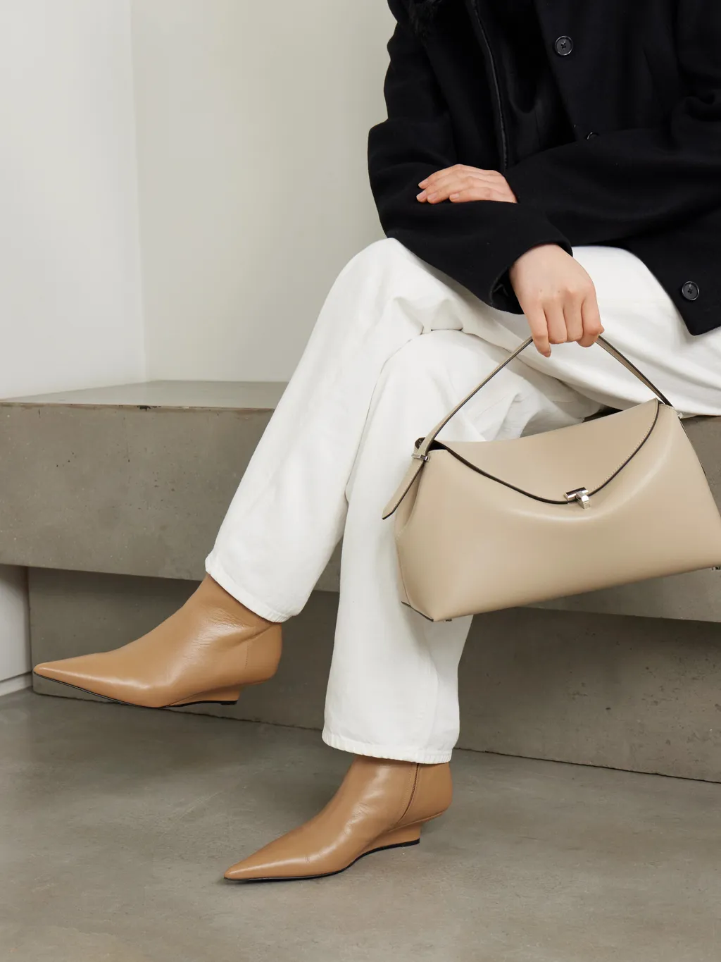 The Sharp Leather Ankle Boots