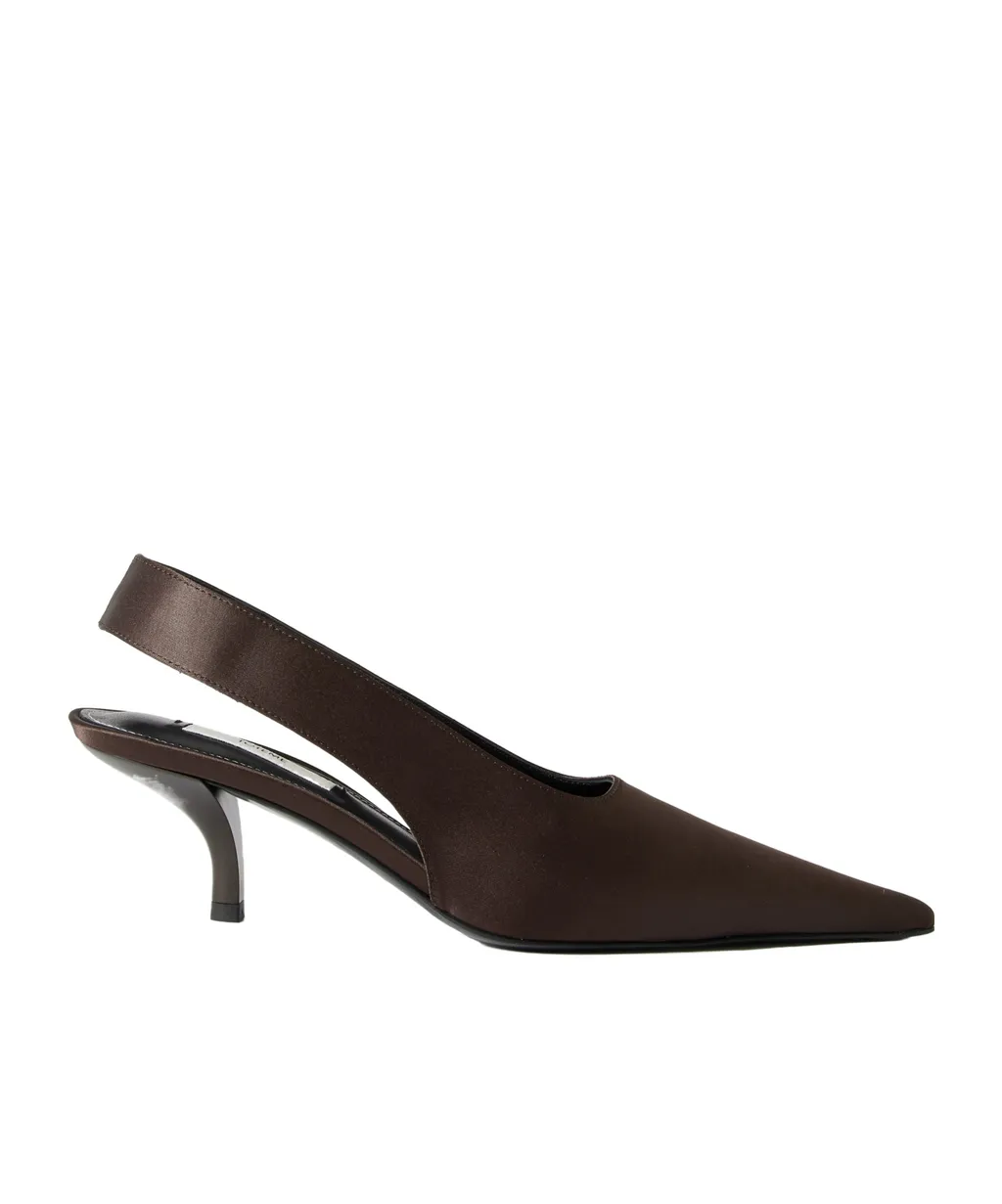 Classic Satin Pumps 55Mm