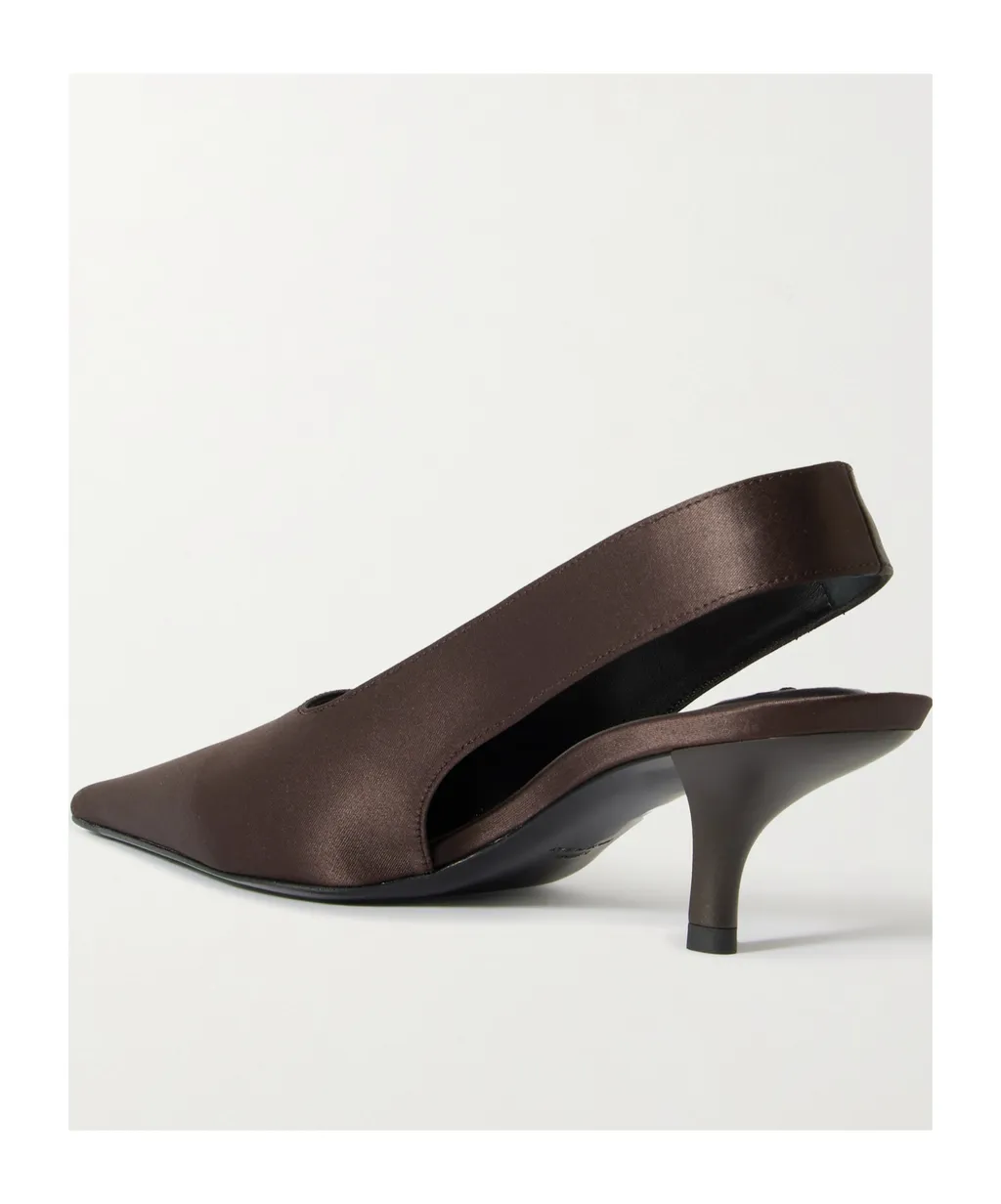 Classic Satin Pumps 55Mm