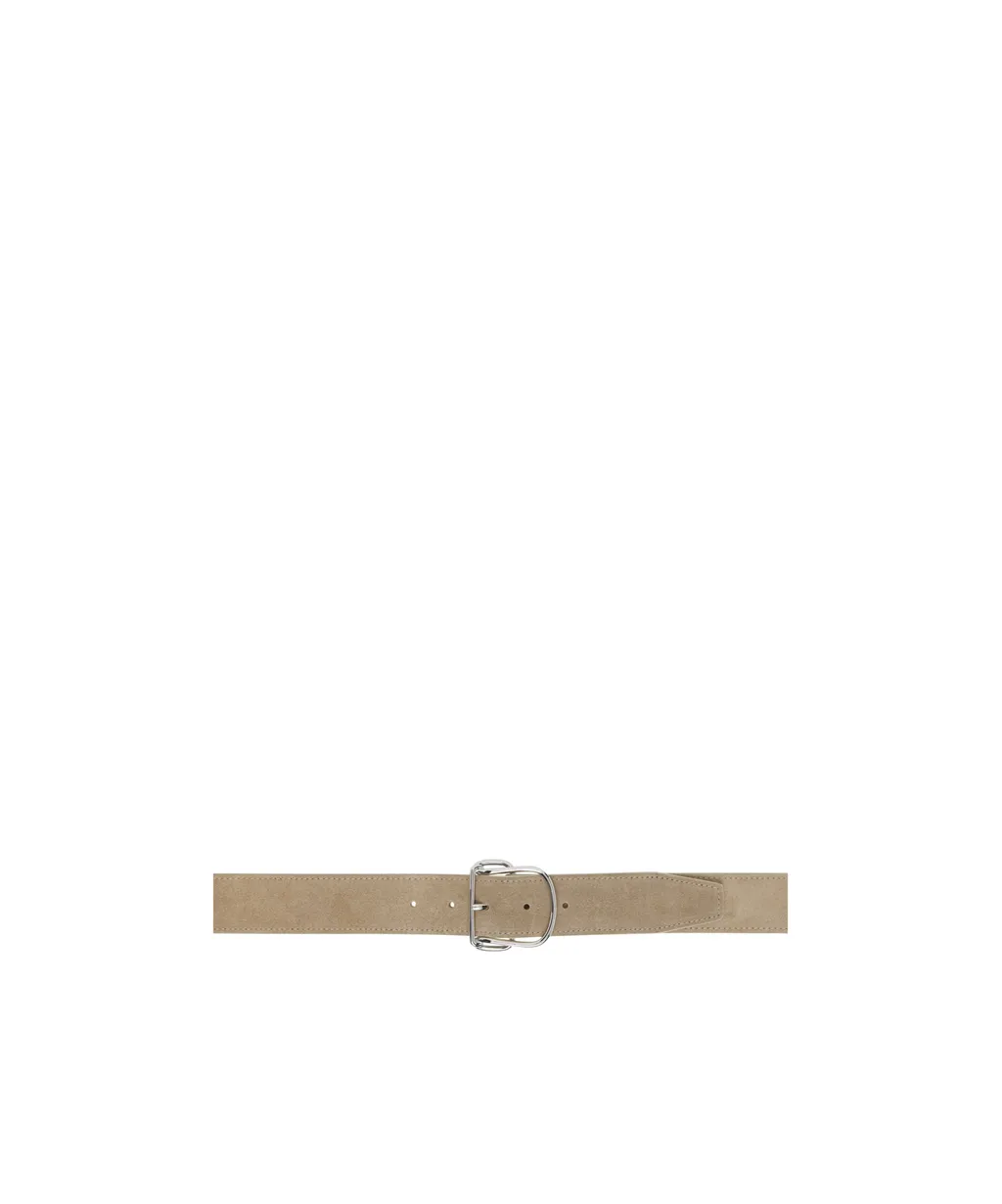 Swirl Suede Belt