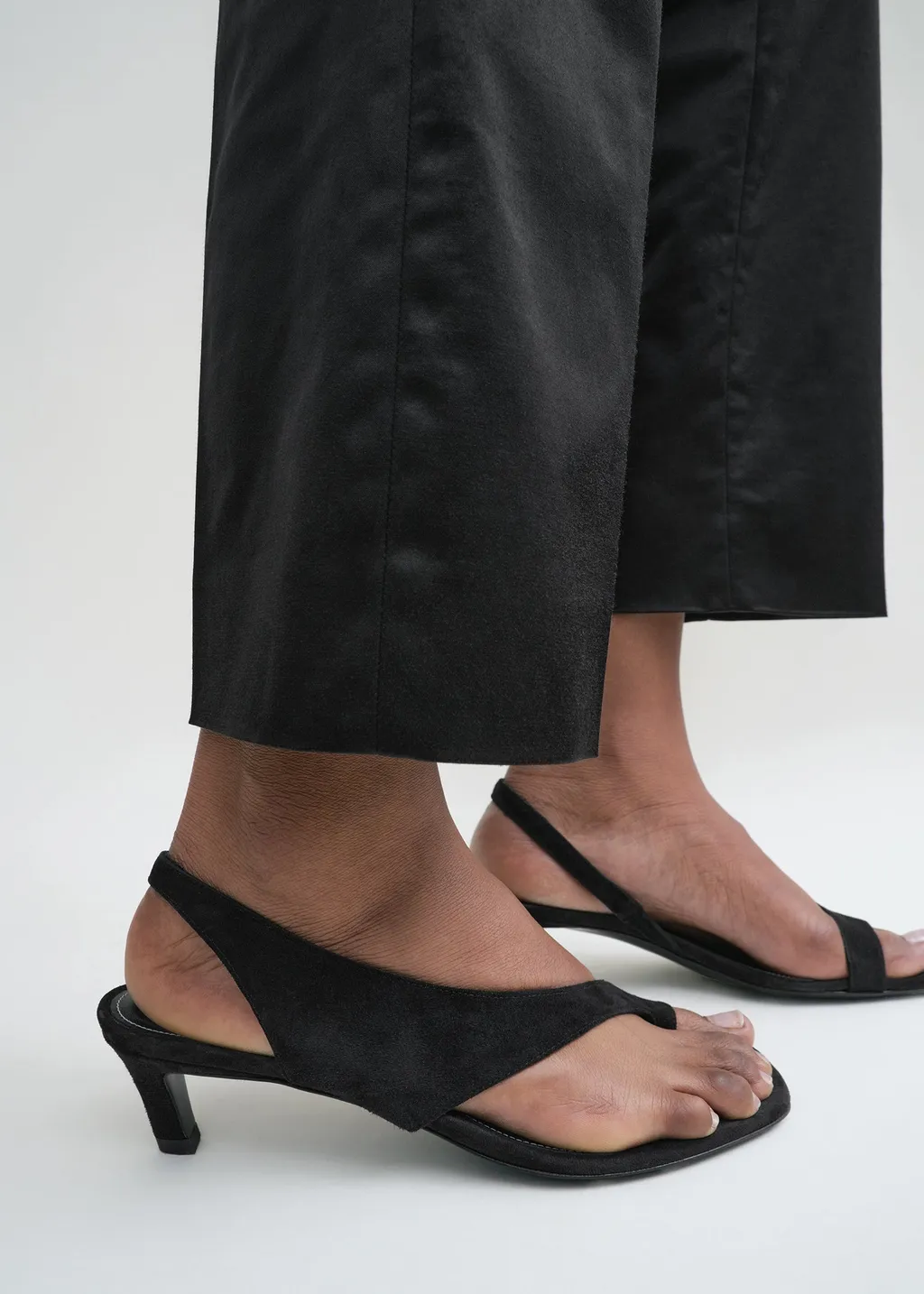 45Mm Suede Sandals