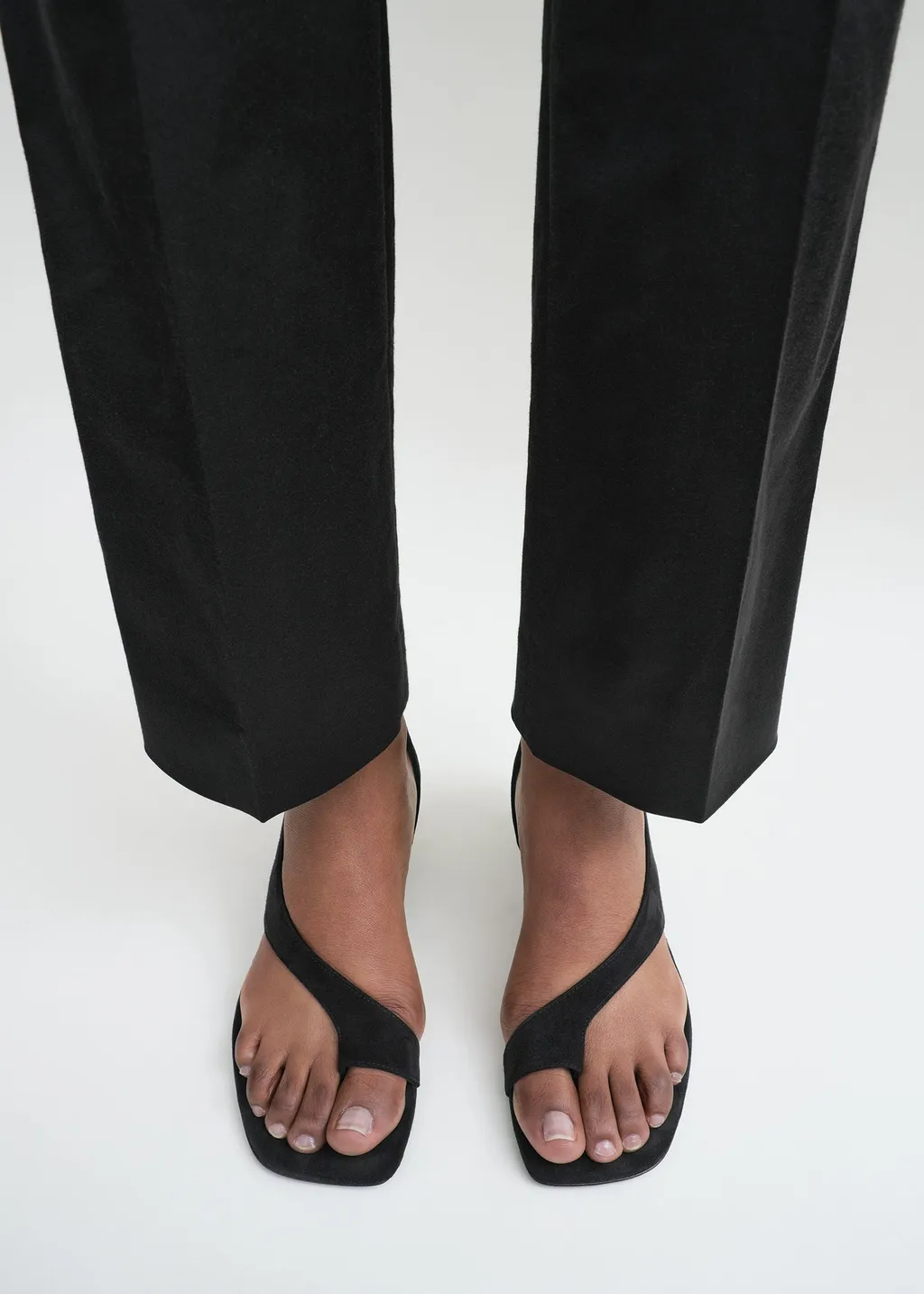 45Mm Suede Sandals