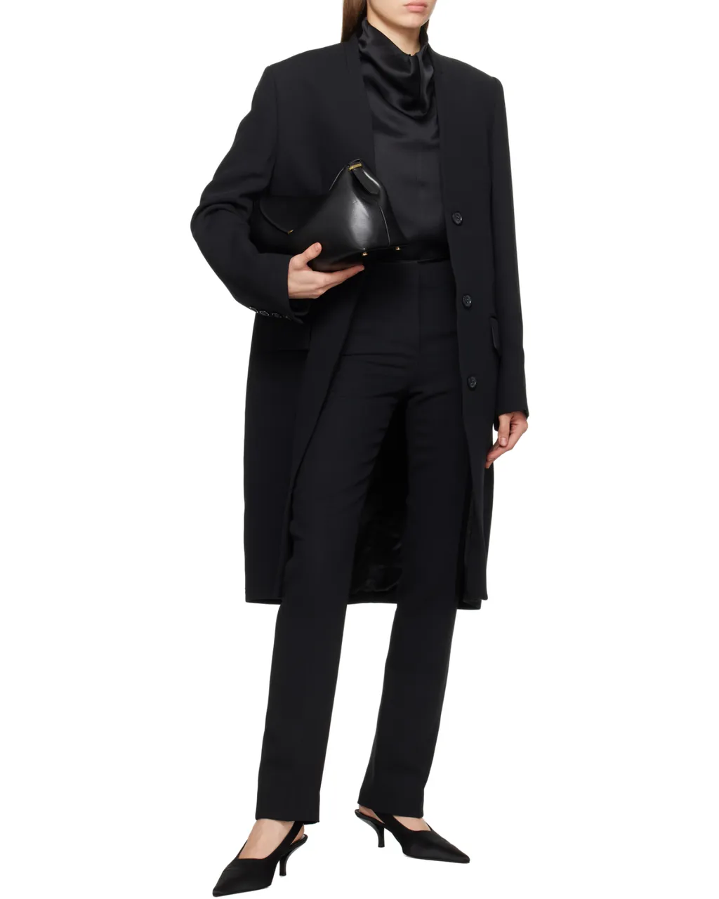 Deep Pleat Coat