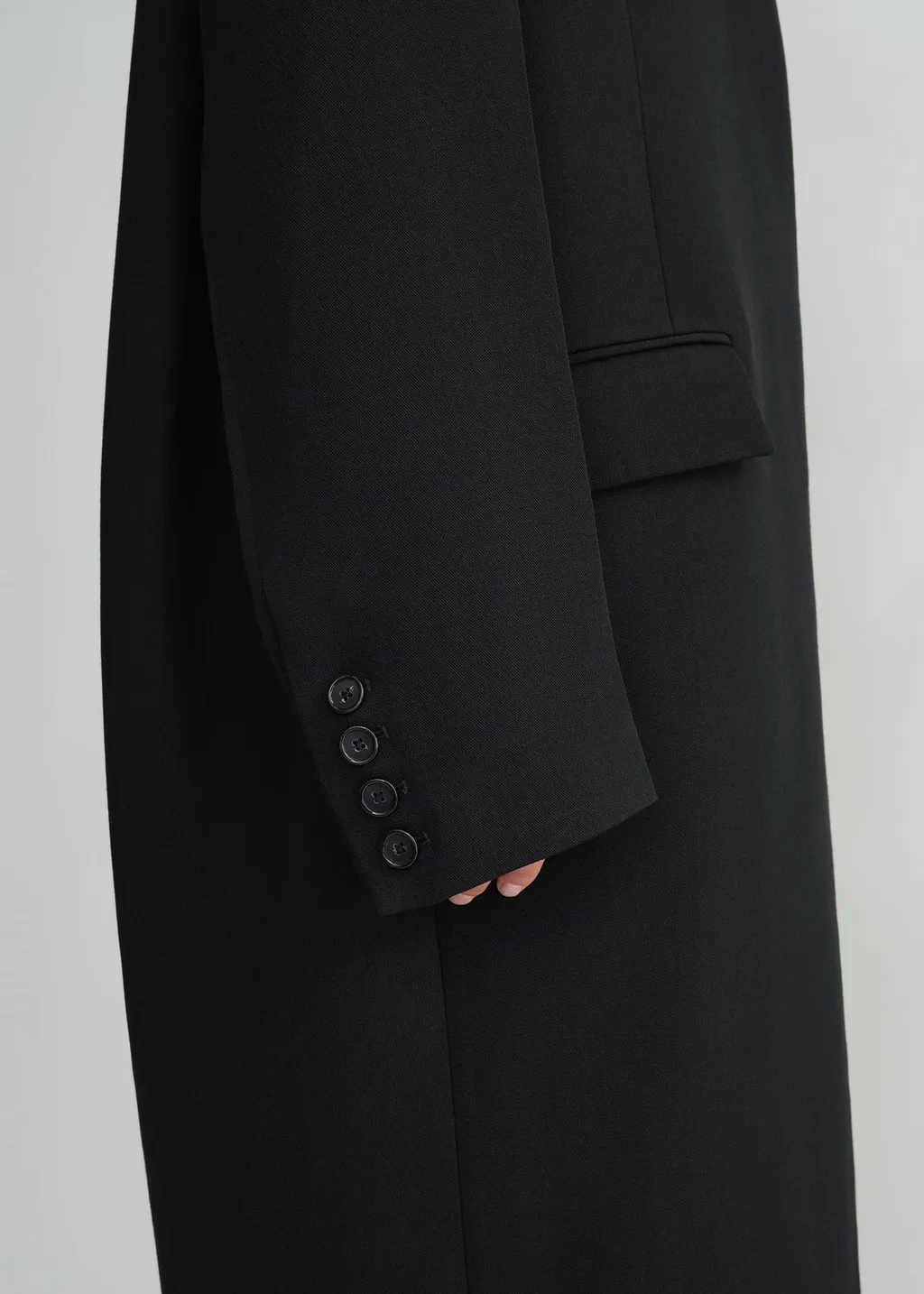Deep Pleat Coat