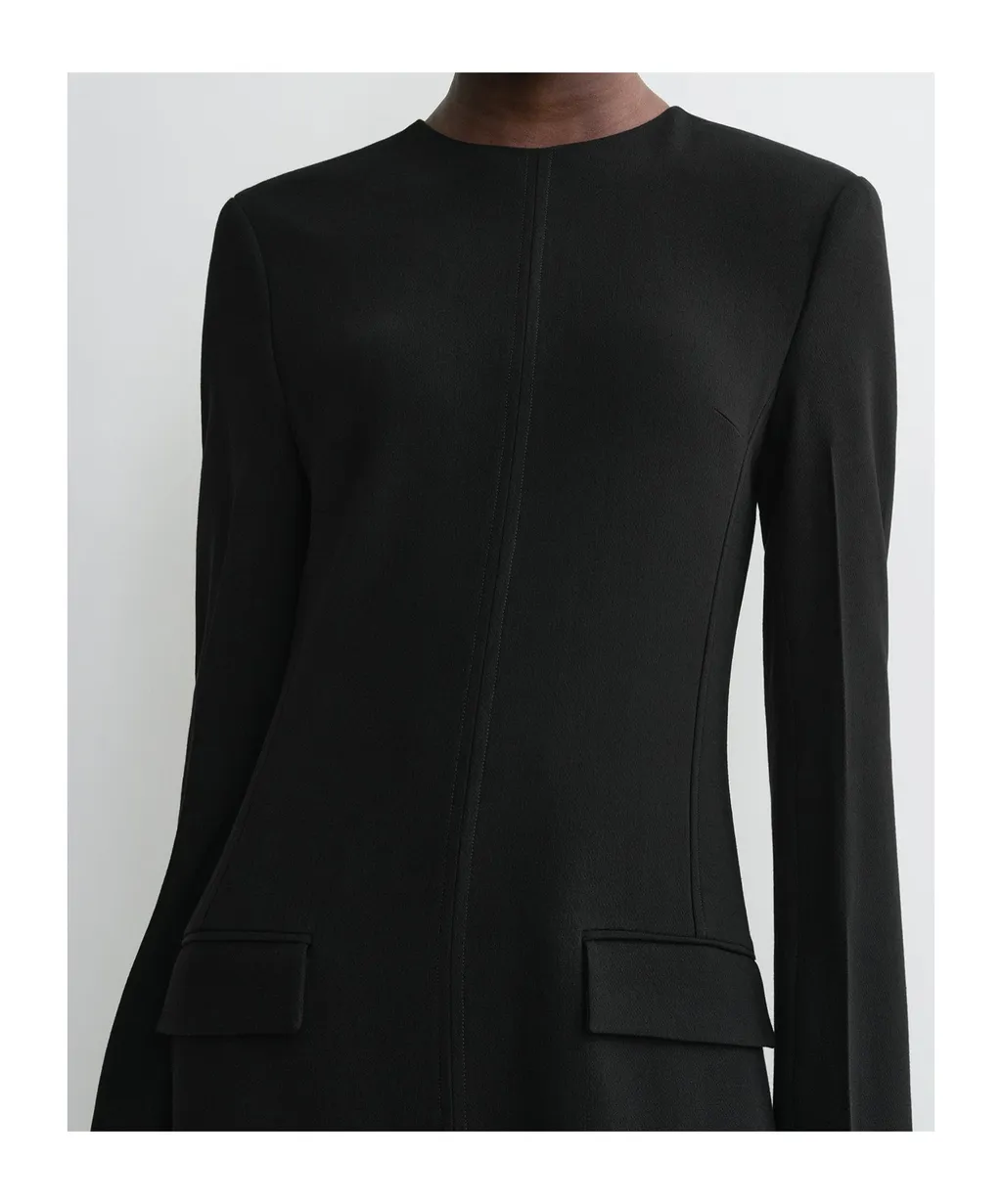Long-Sleeve Maxi Dress