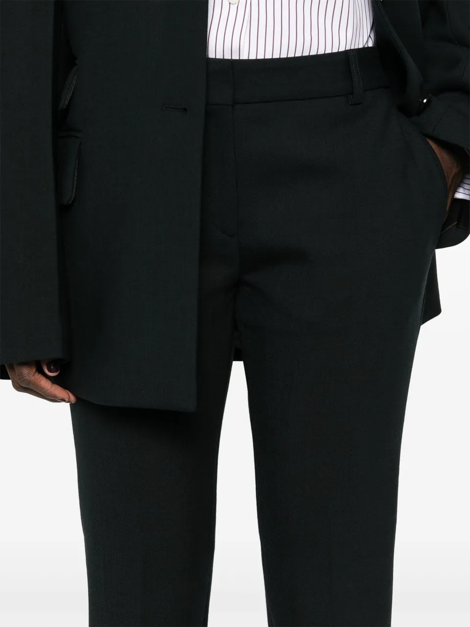 Belt-Loop Casual Pants