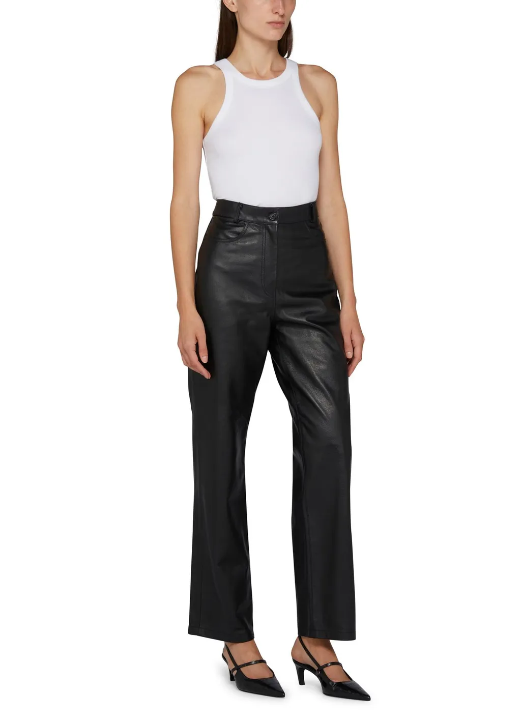 Zip Side Pocket Casual Pants